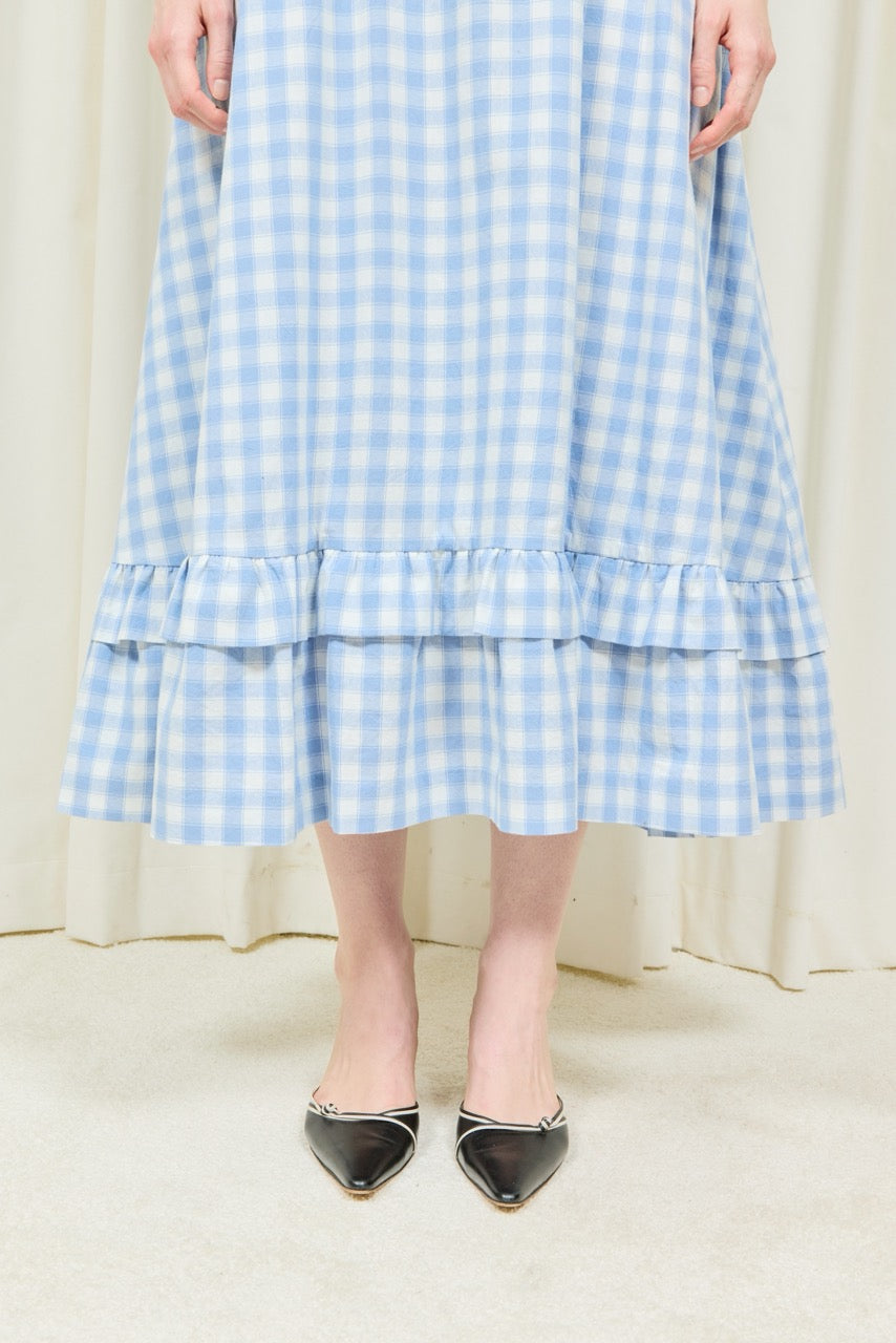 Colette Cottage Placket Midi Dress