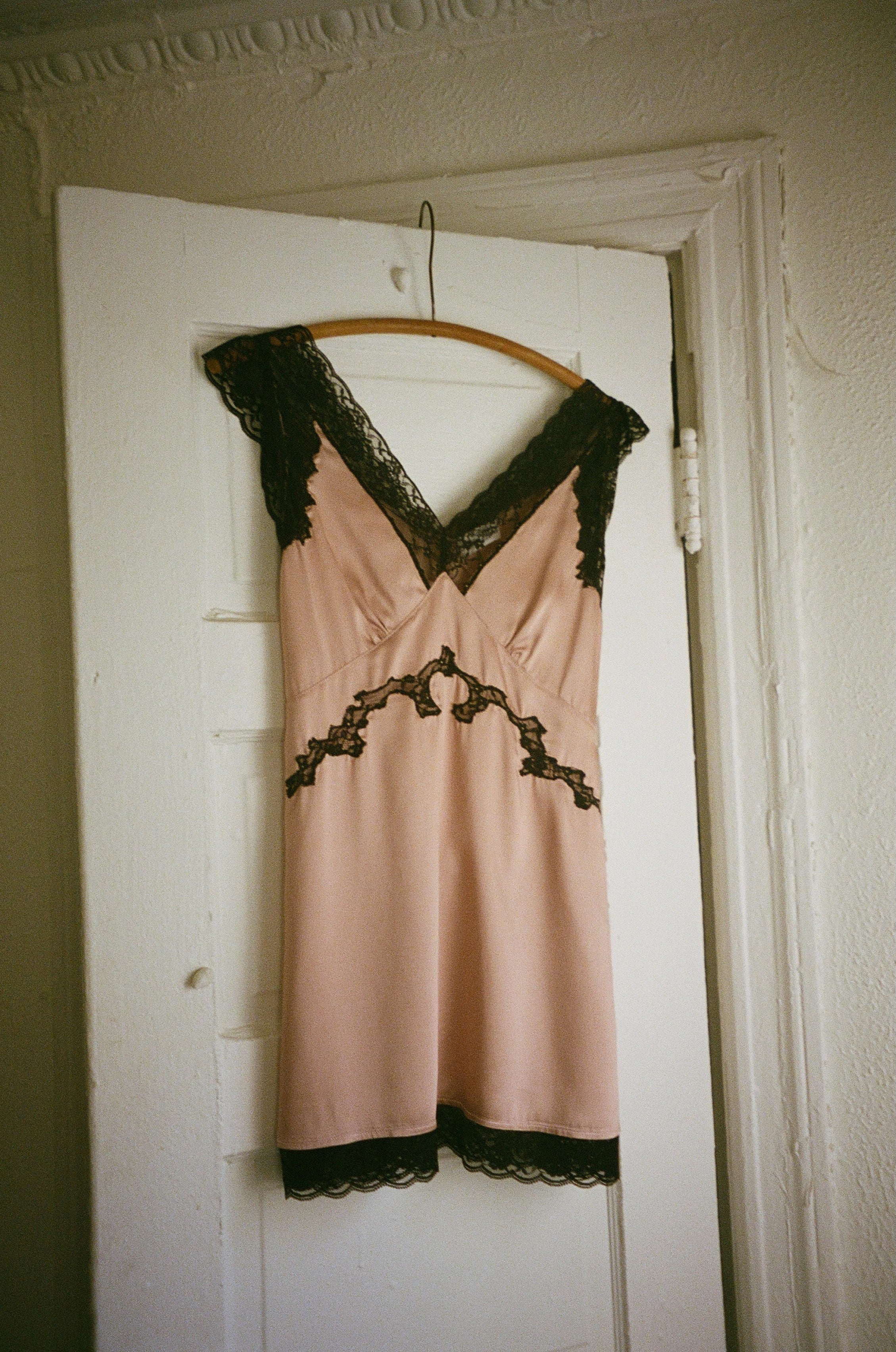 Irene Lace Trim Mini Dress/Camisole