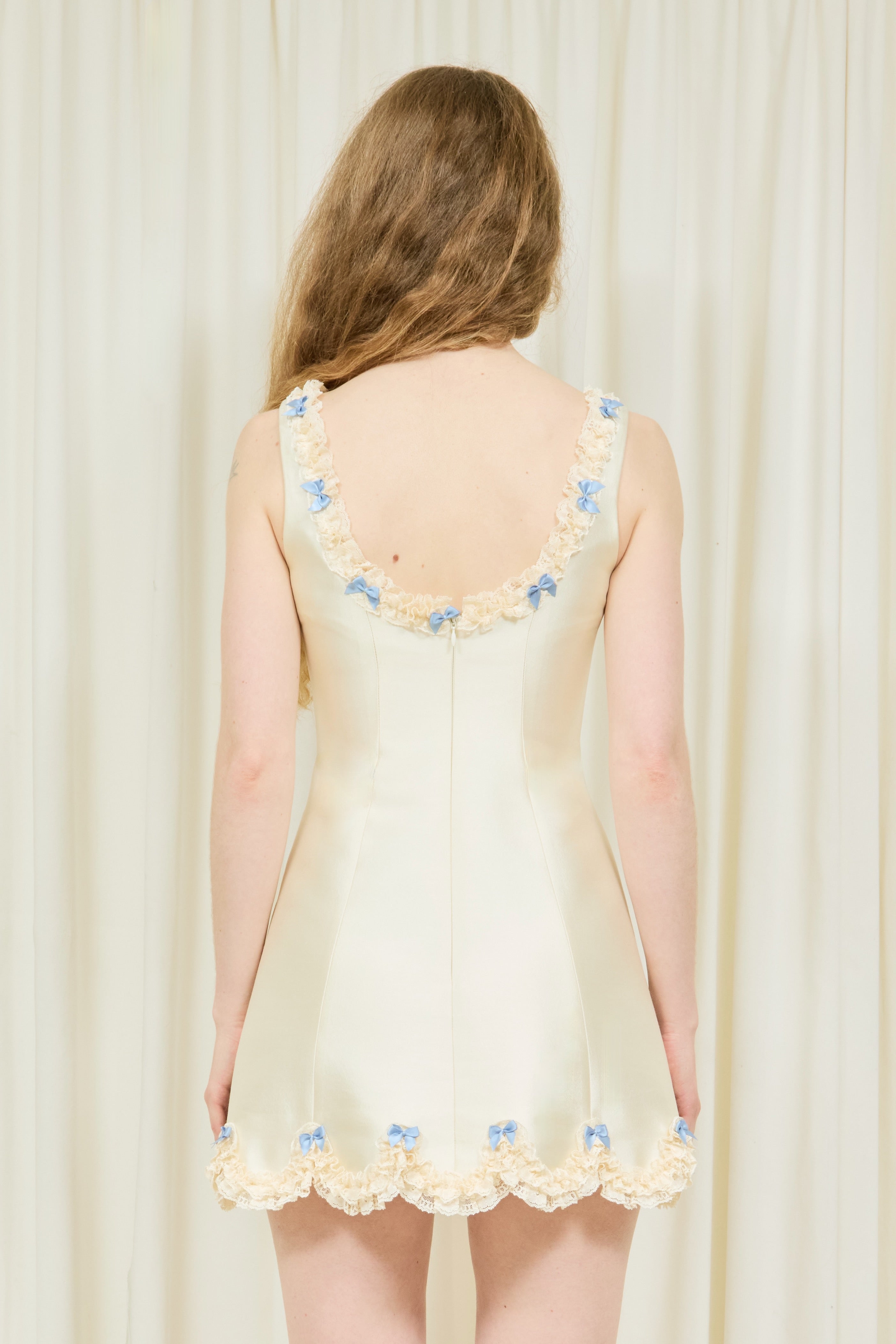 Lucie Bow Cake Mini Dress