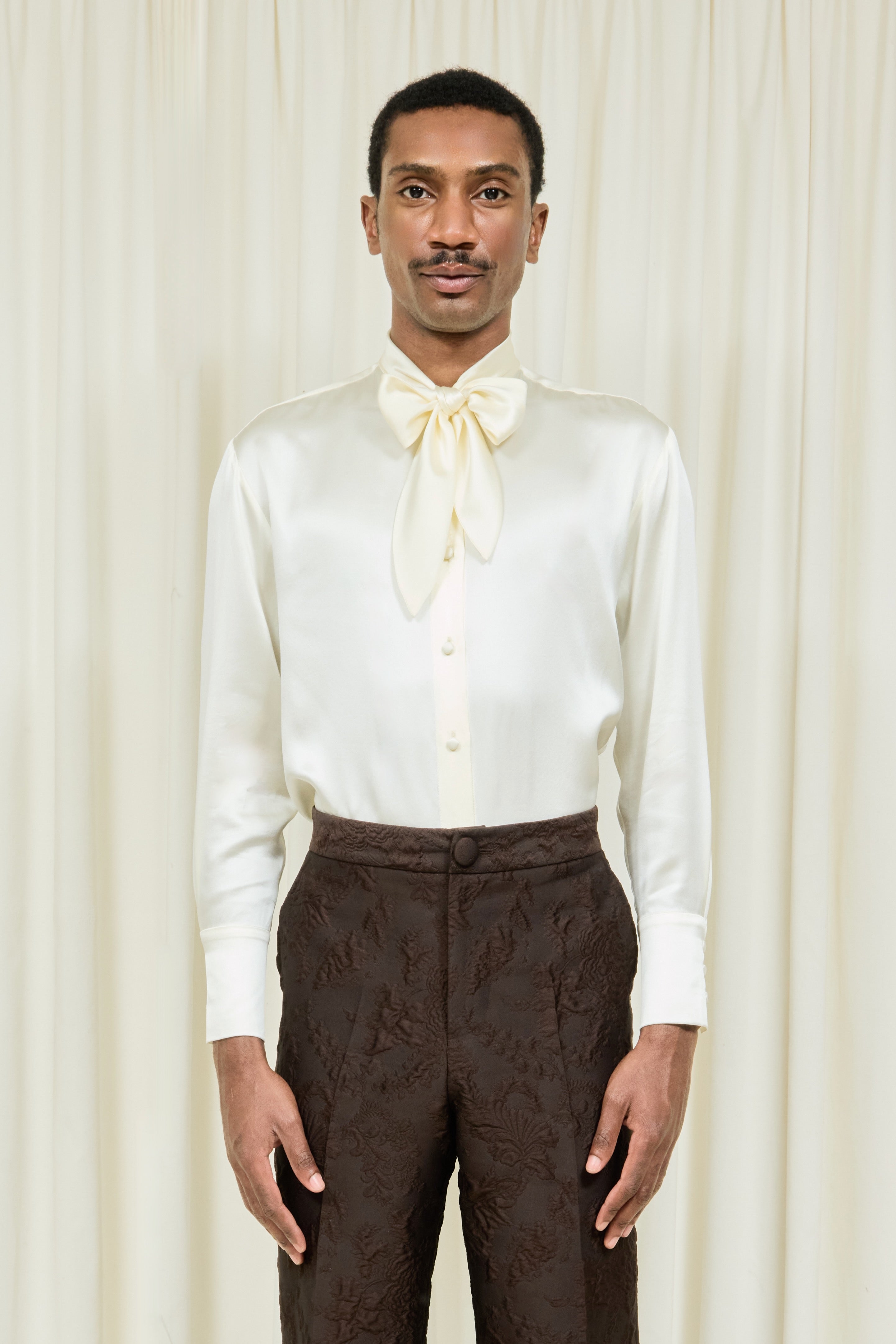 Luther Long Sleeve Tie Shirt