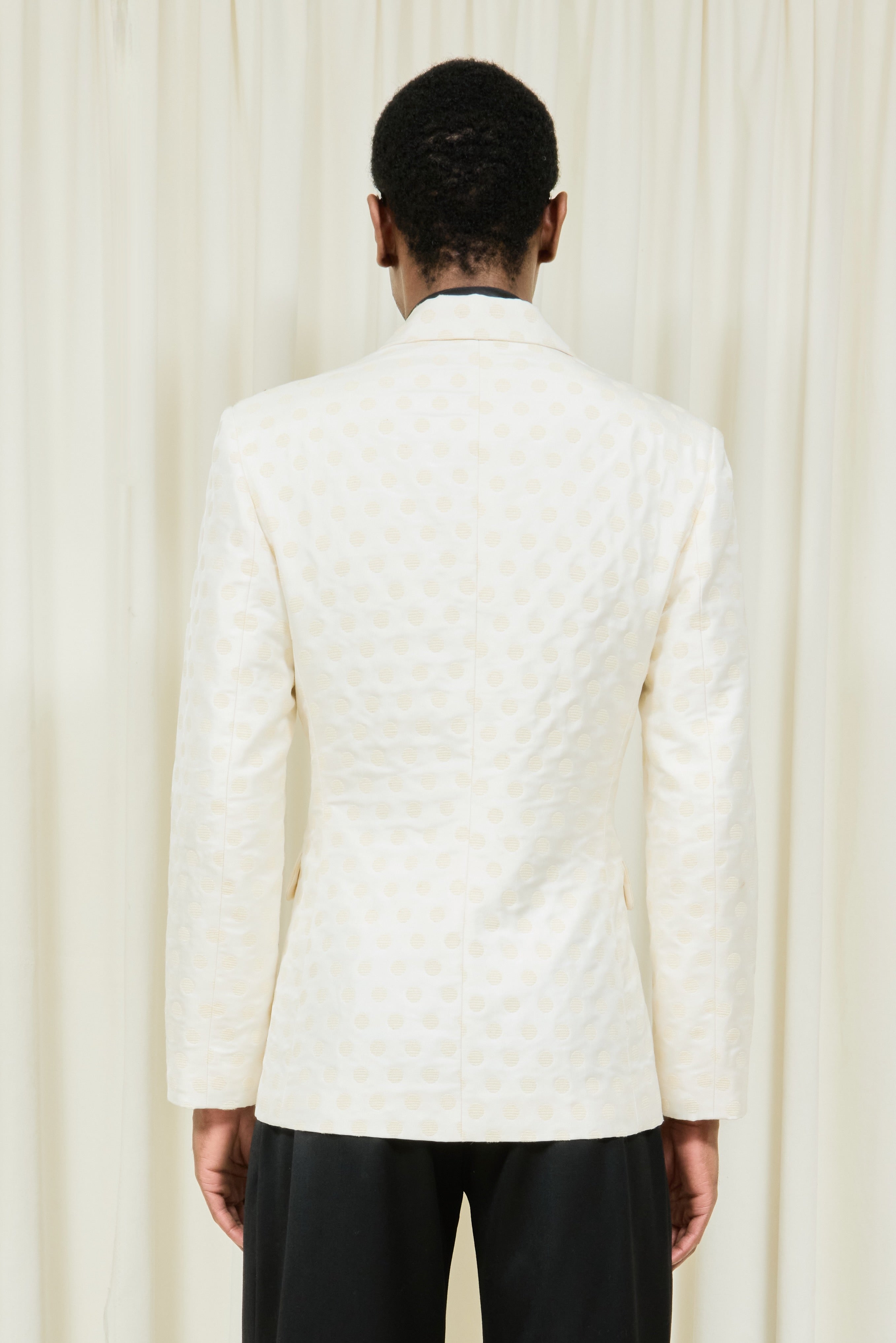 Norman Polkadot Jacquard Blazer