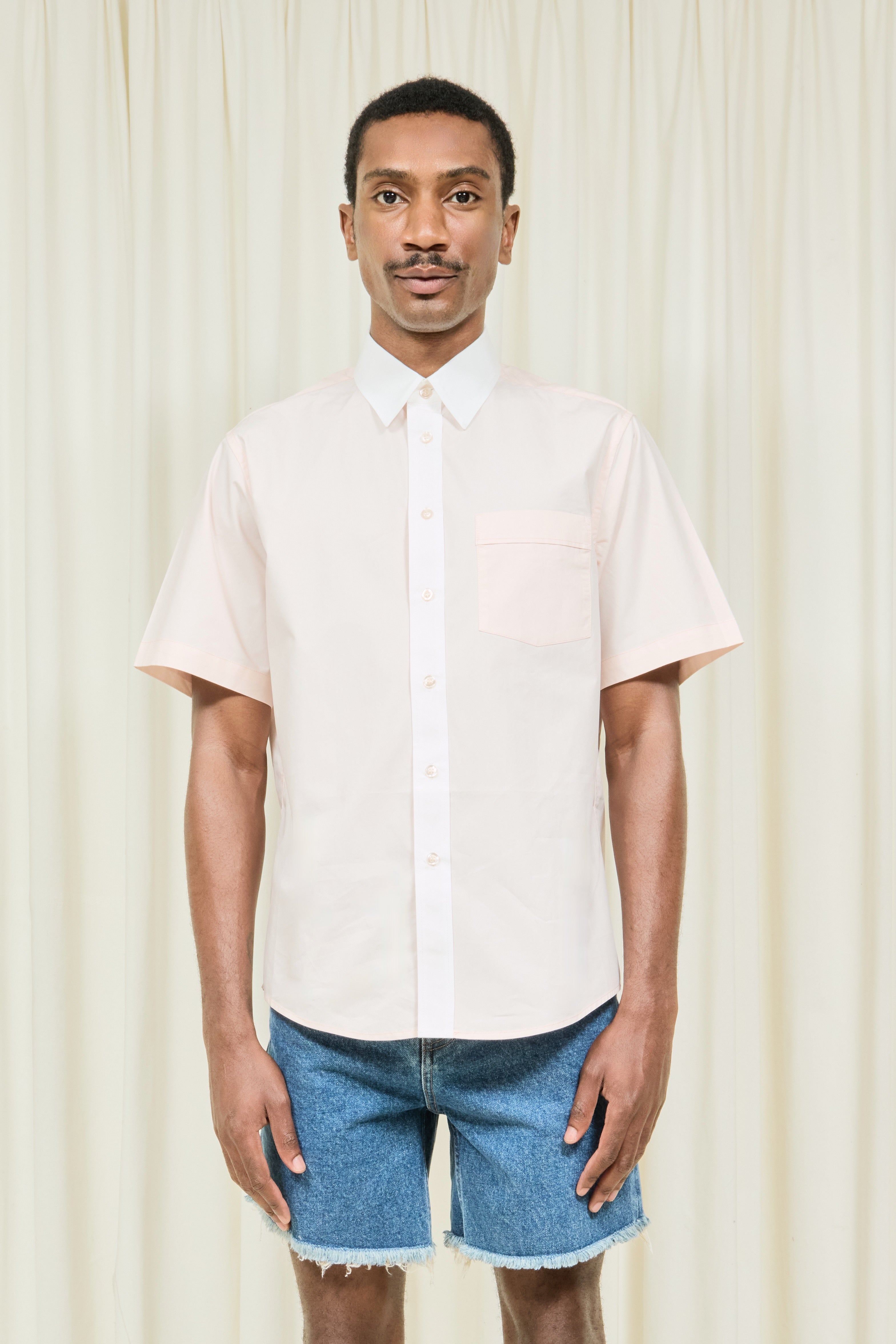 Rodney Contrast Button Down Shirt