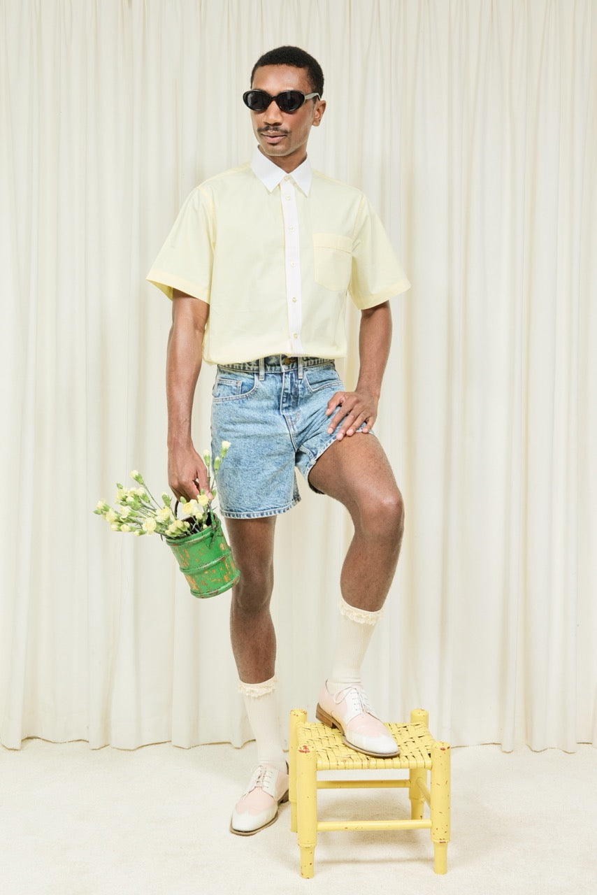 Rodney Contrast Button Down Shirt