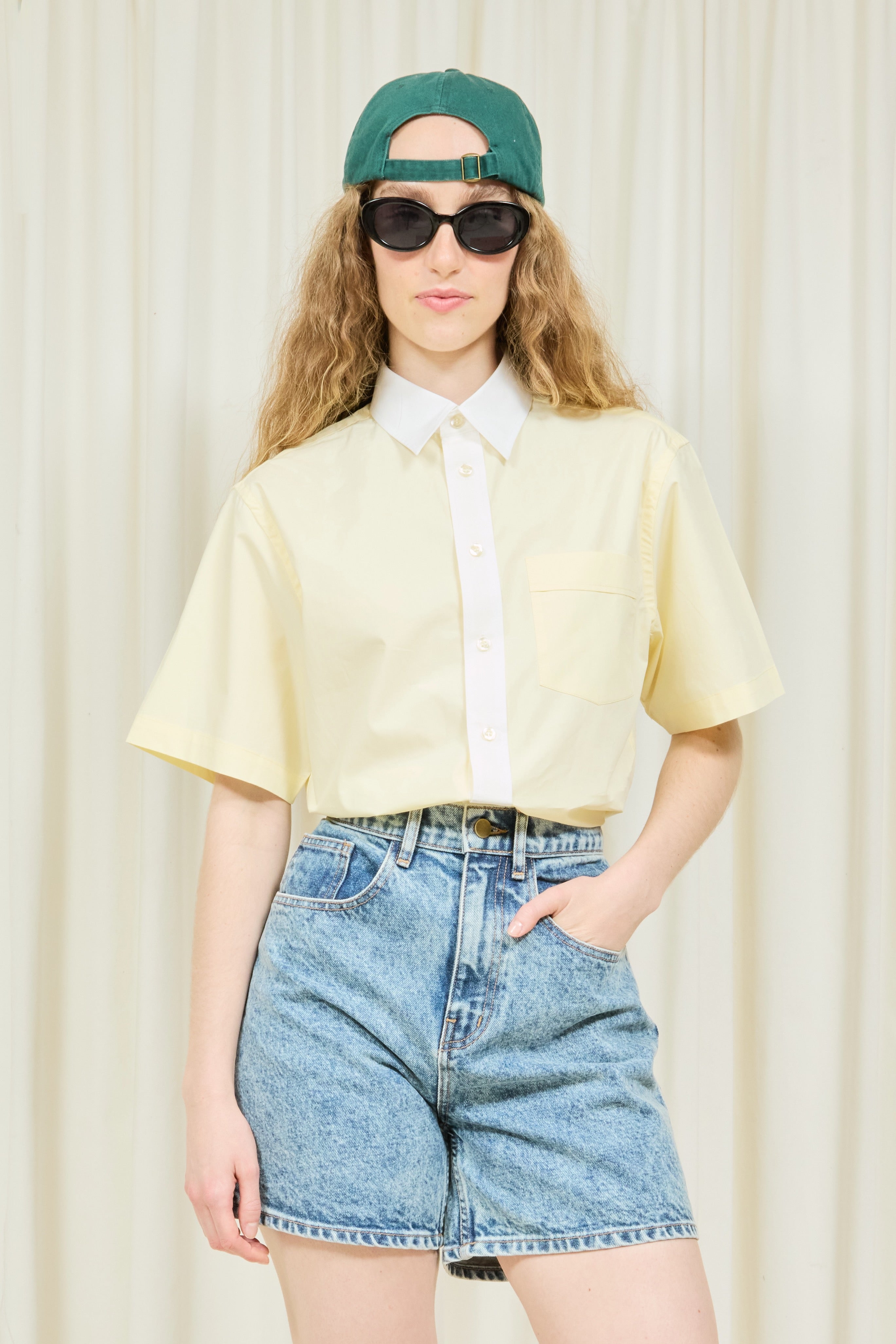 Rodney Contrast Button Down Shirt