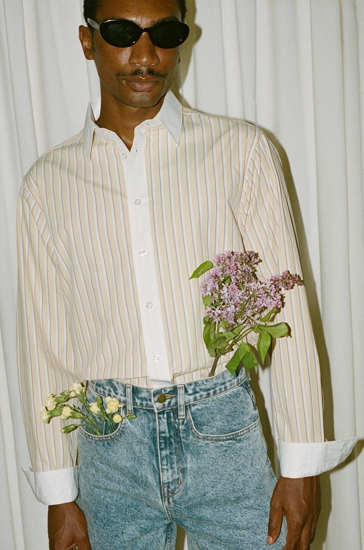 Rodney Contrast Placket Shirt