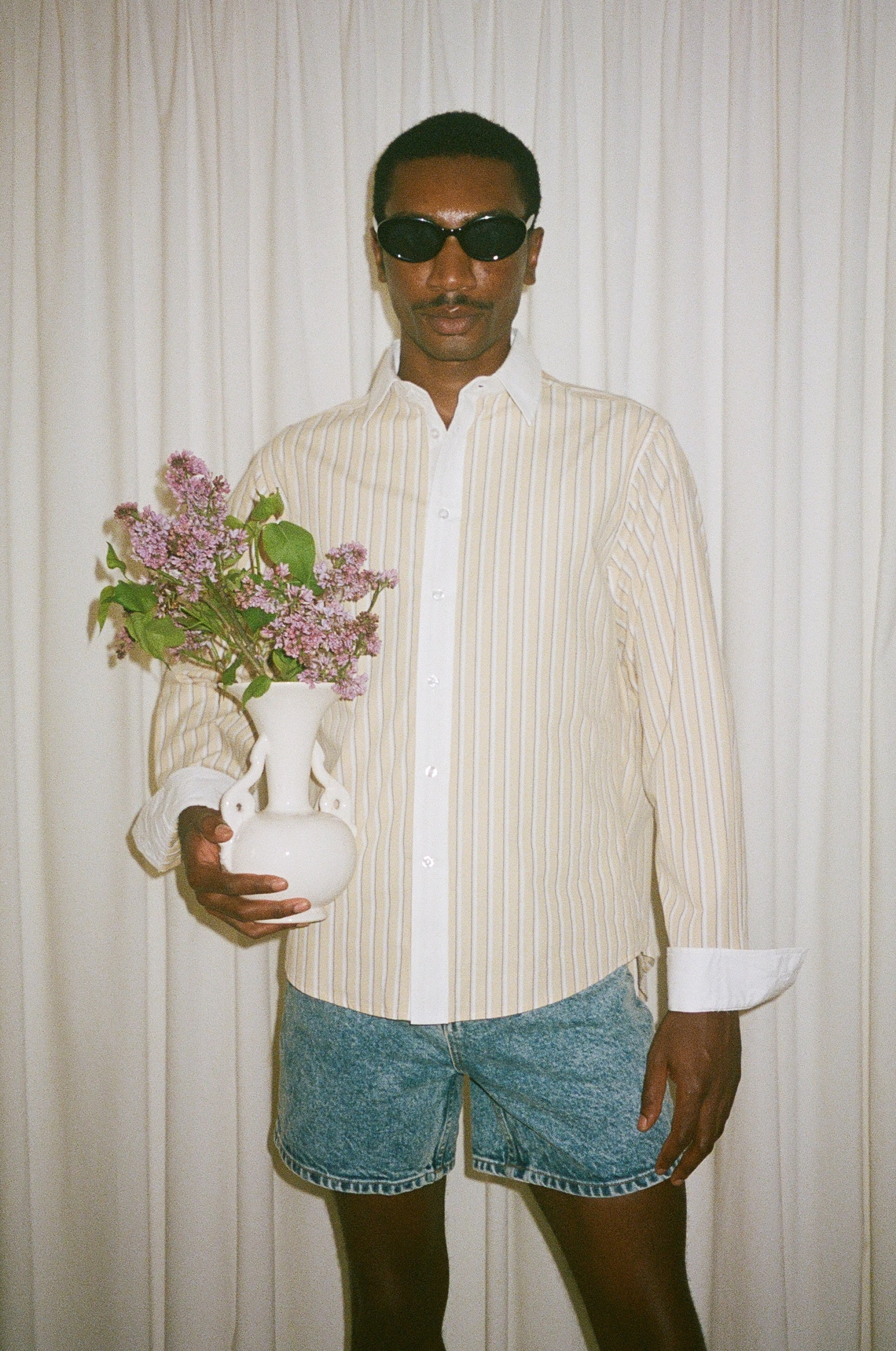 Rodney Contrast Placket Shirt