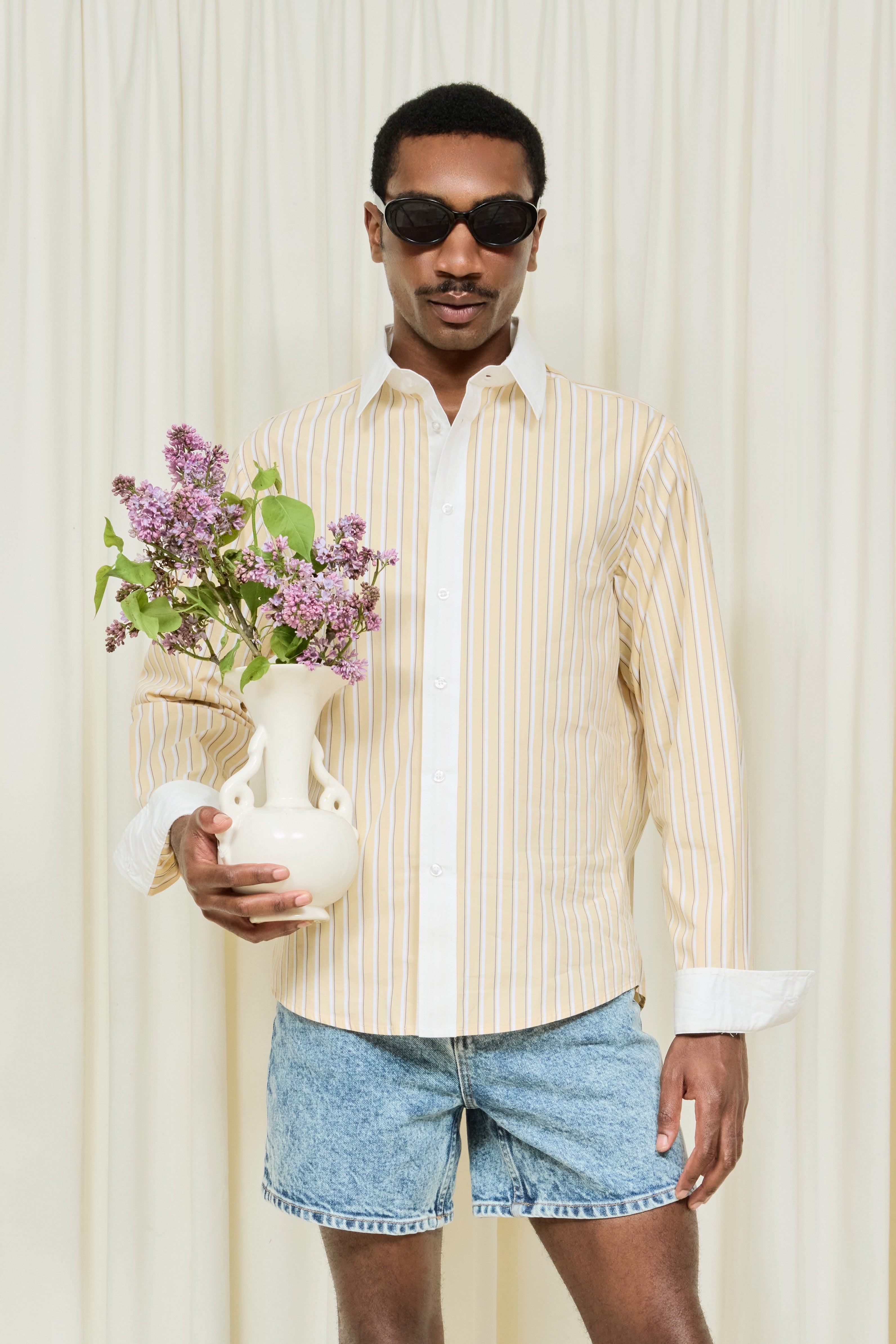 Rodney Contrast Placket Shirt