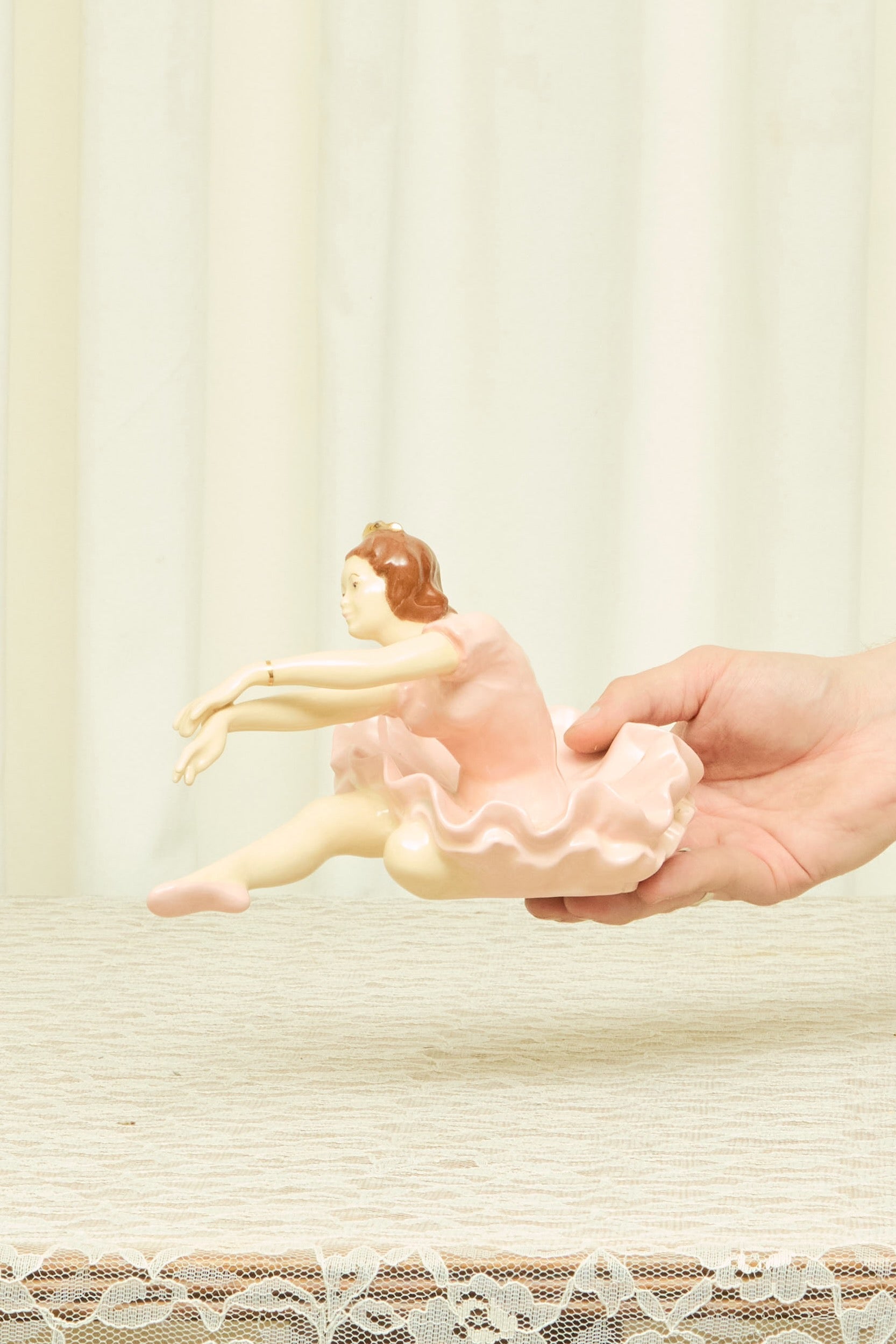 Vintage Ballerina Ring Dish