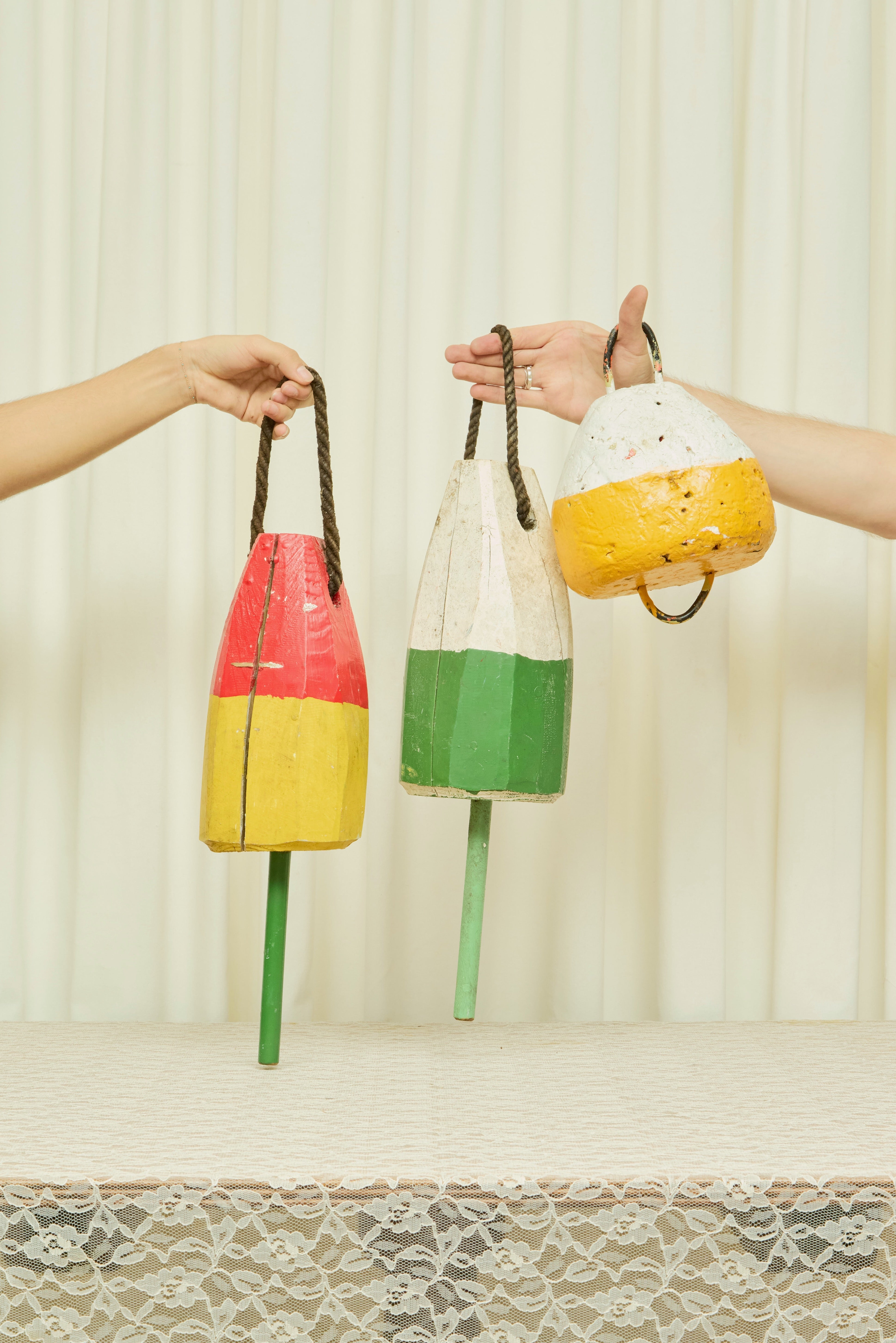 Vintage Buoys Set/3