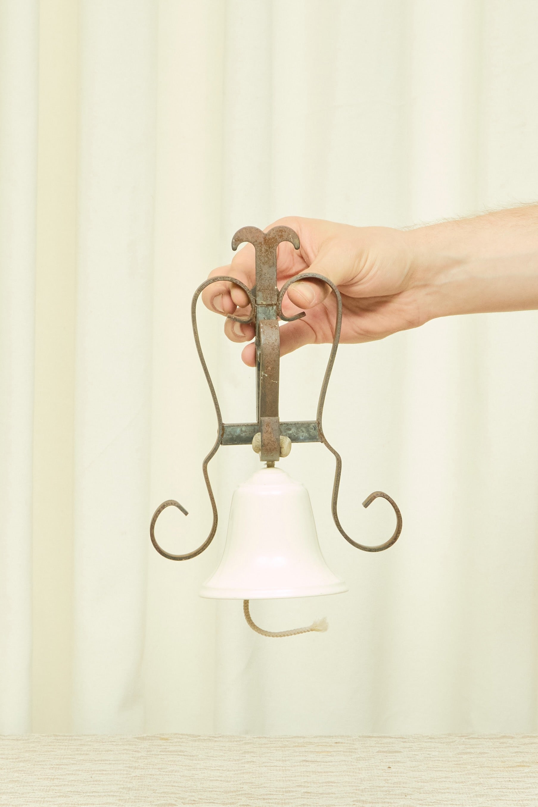 Vintage Ceramic Wall Bell