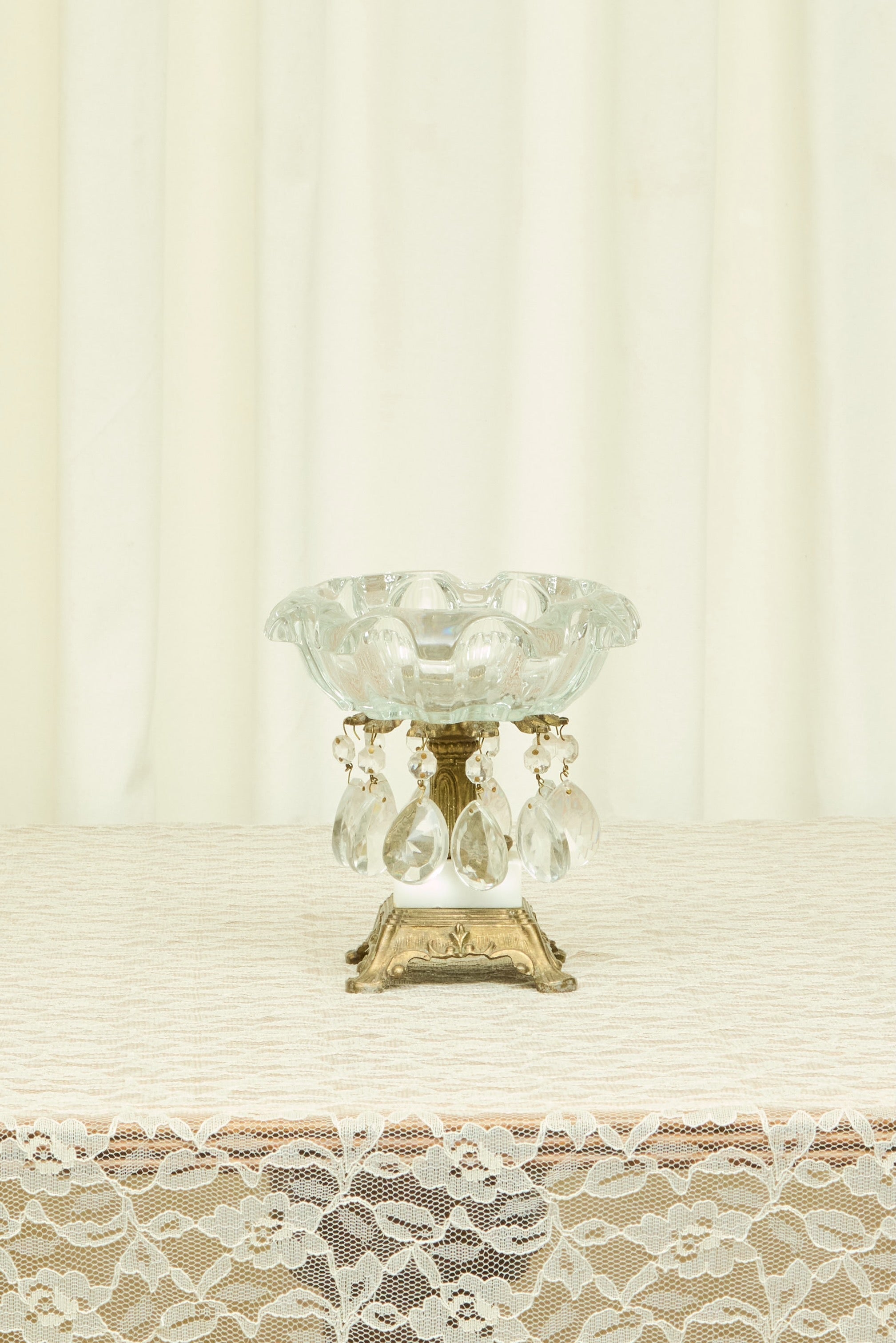 Vintage Crystal Ash Tray