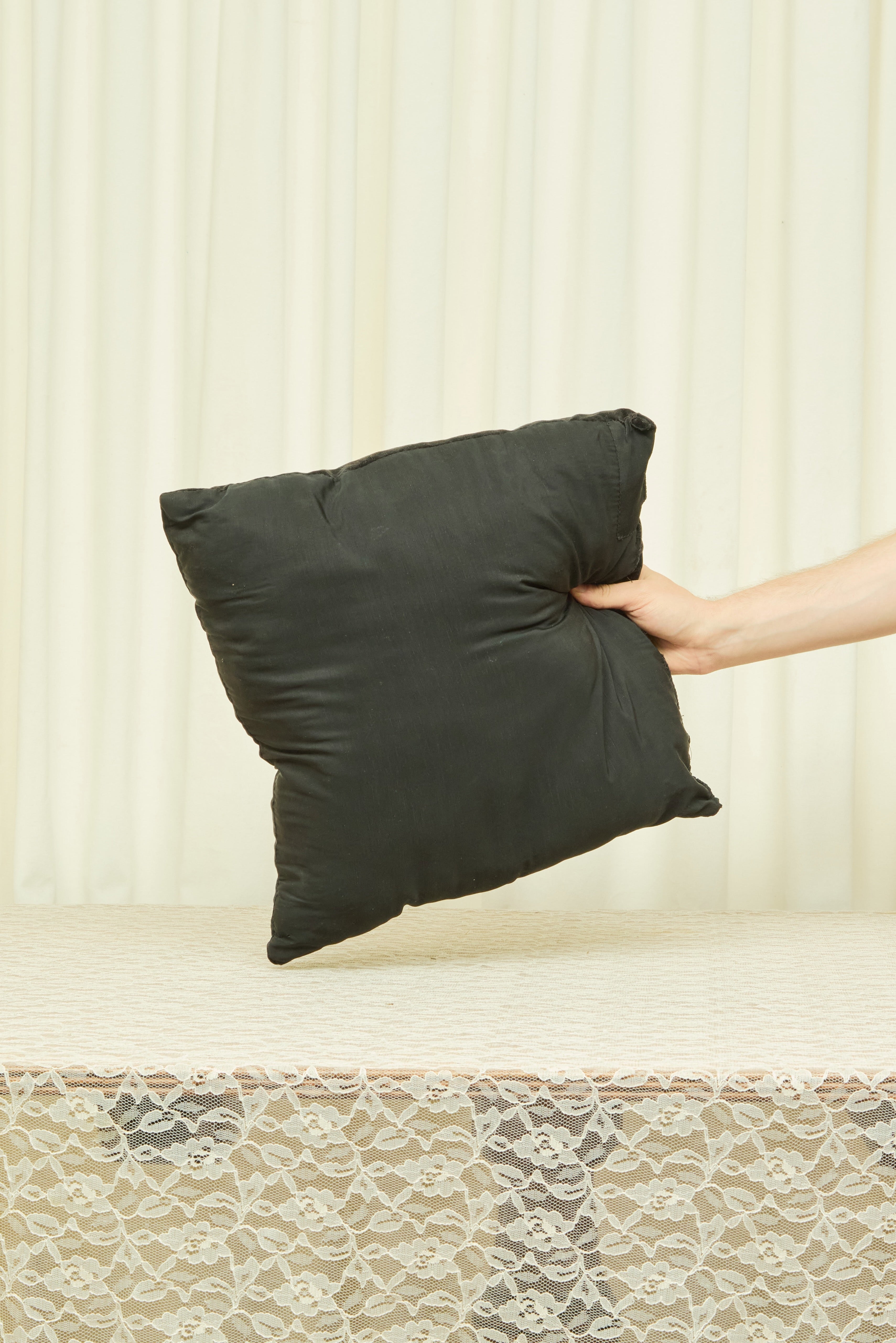 Vintage Floral Velvet Pillow