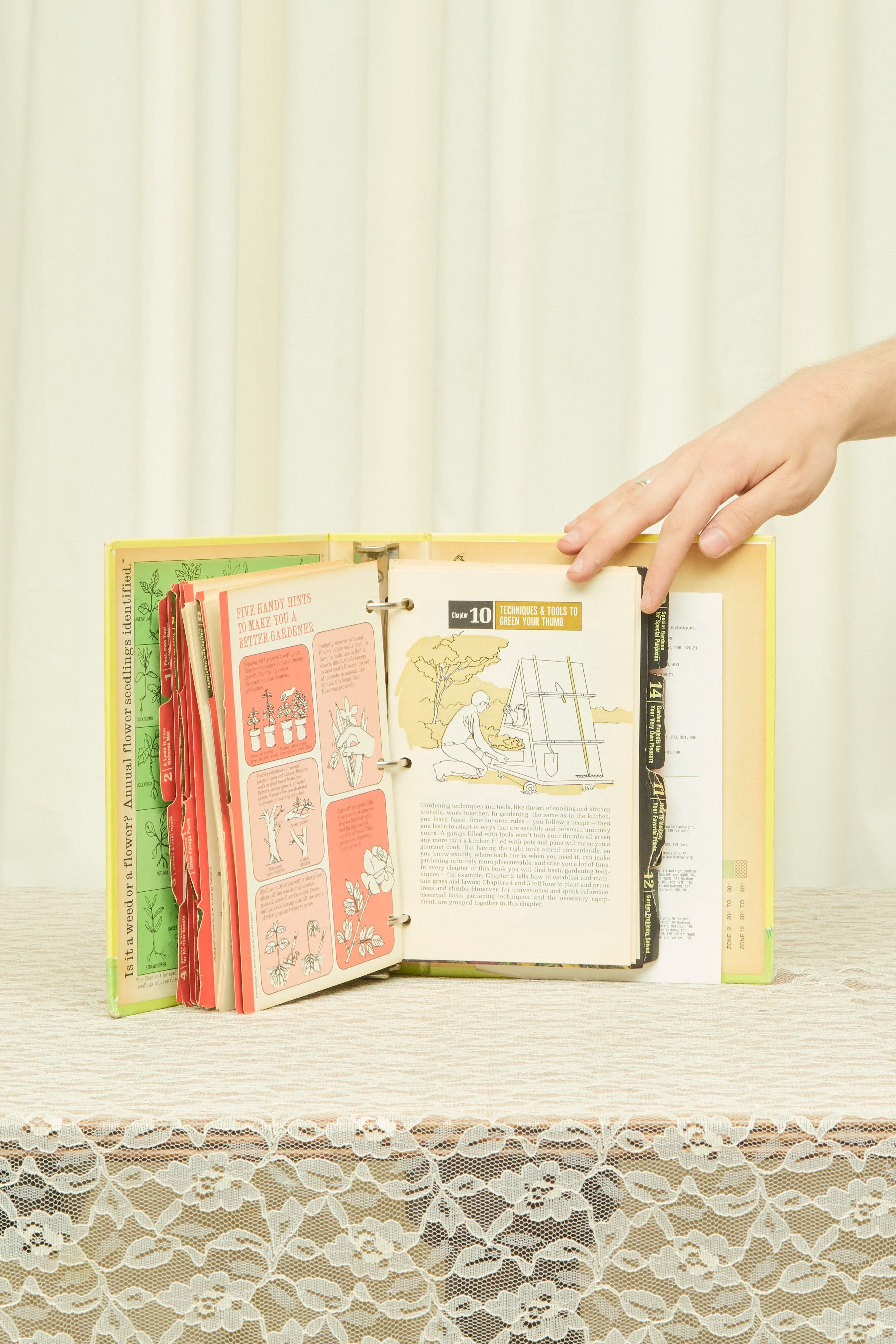 Vintage "Flower & Garden Book"