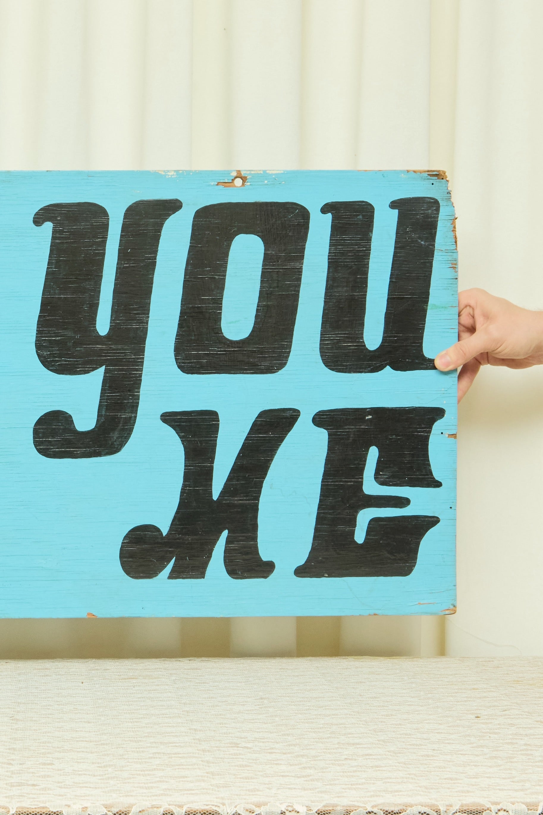 Vintage For You and Me Sign
