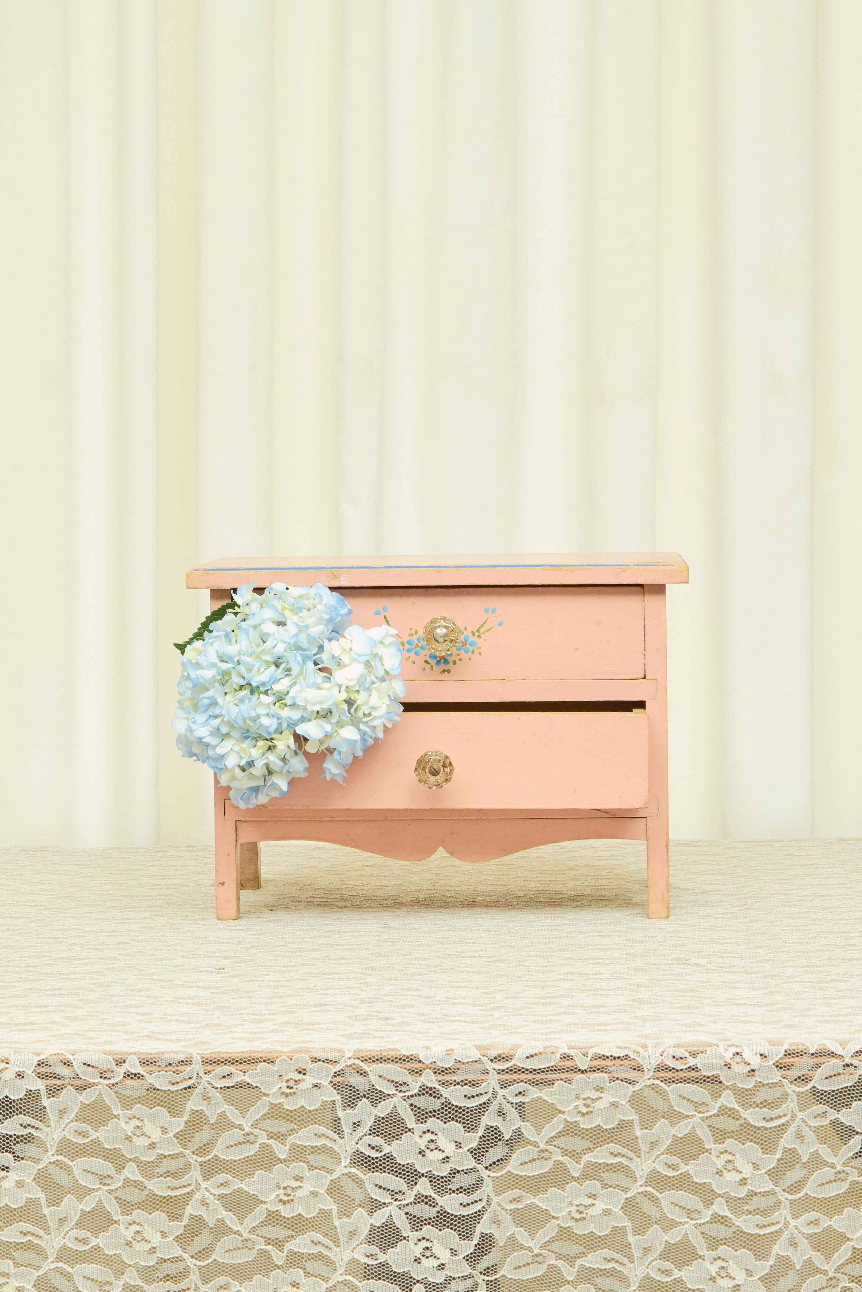 Vintage Mini Dresser Jewelry Box