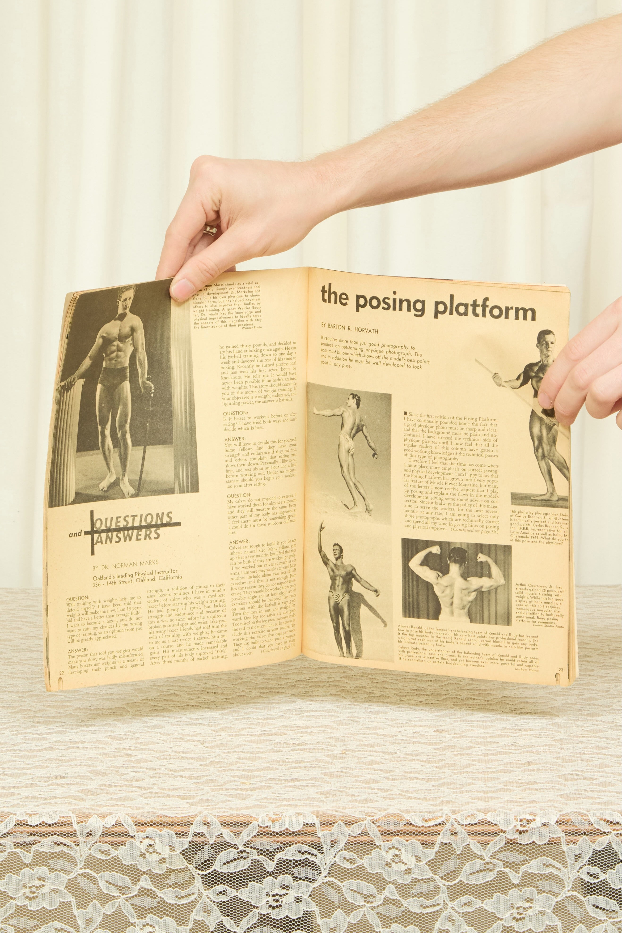 Vintage "Muscle Power" Physique Magazine (1949)