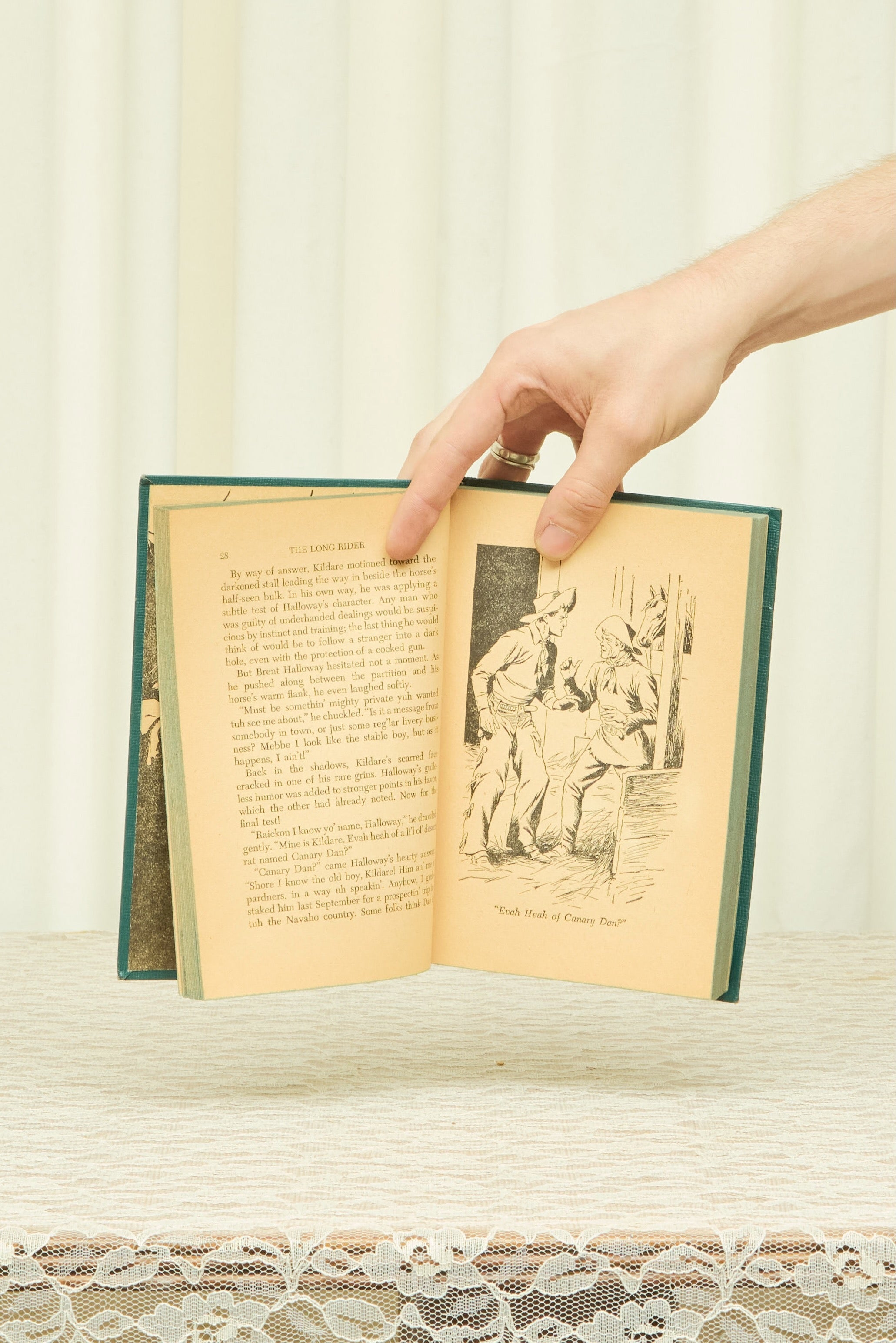 Vintage "The Long Rider" Book (1946)