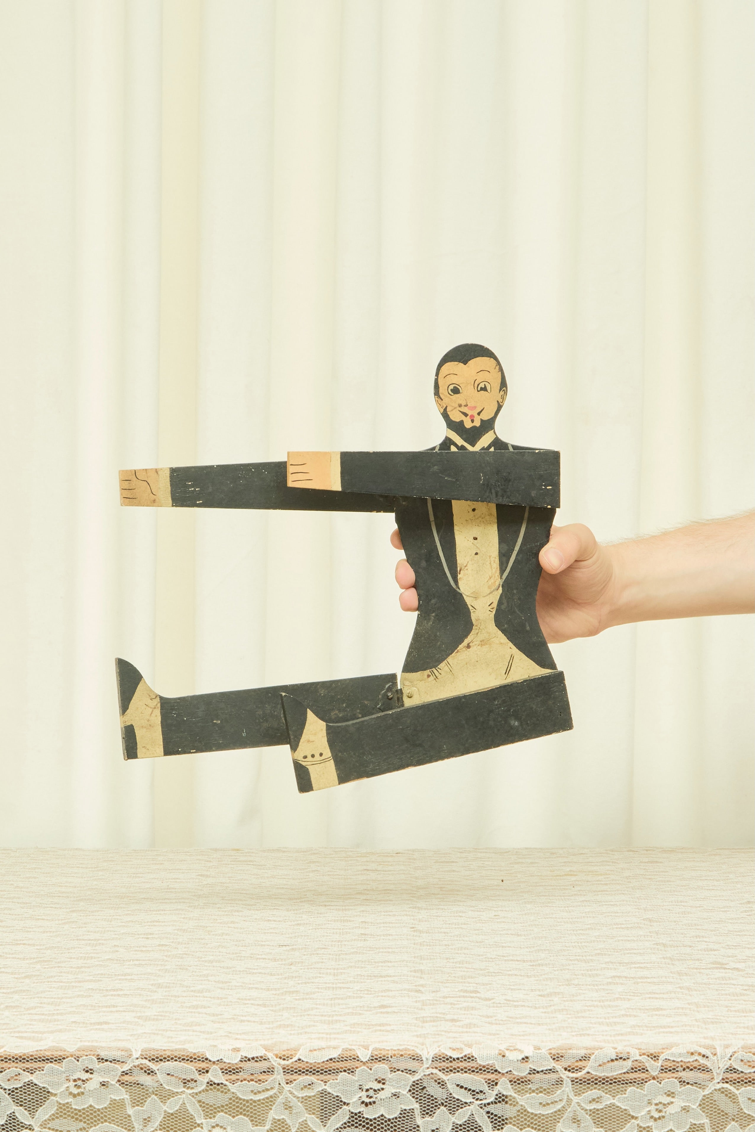 Vintage Tuxedo Man Tie Holder