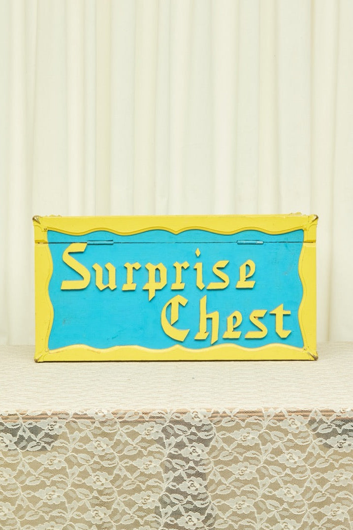 Vintage Wood Suprise Chest/Trunk