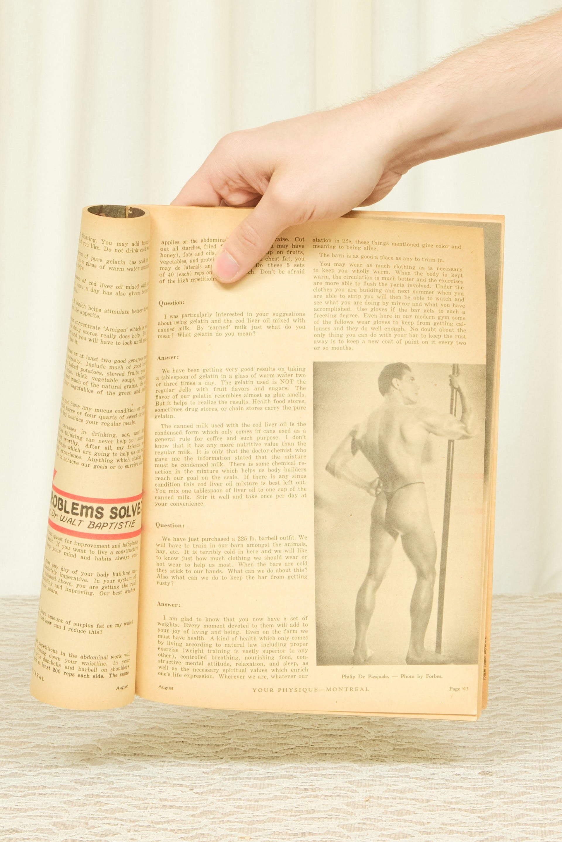 Vintage "Your Physique" Fitness Magazine (1946)