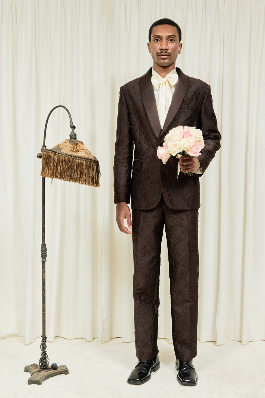 Wesley Brocade Tuxedo Blazer