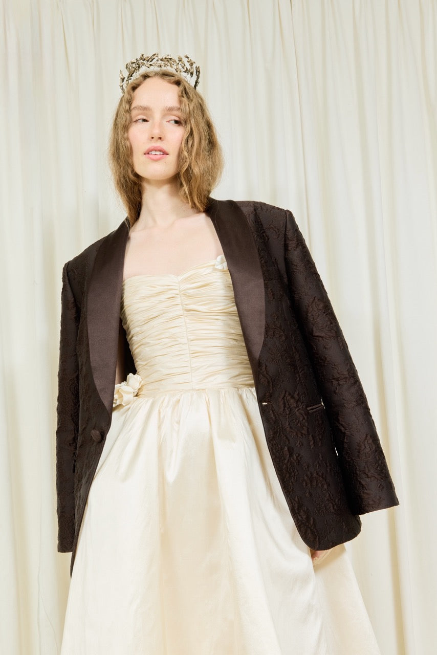 Wesley Brocade Tuxedo Blazer