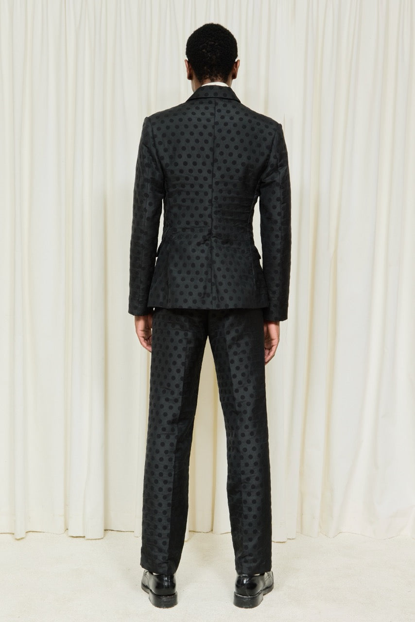 Willie Polkadot Jacquard Trouser