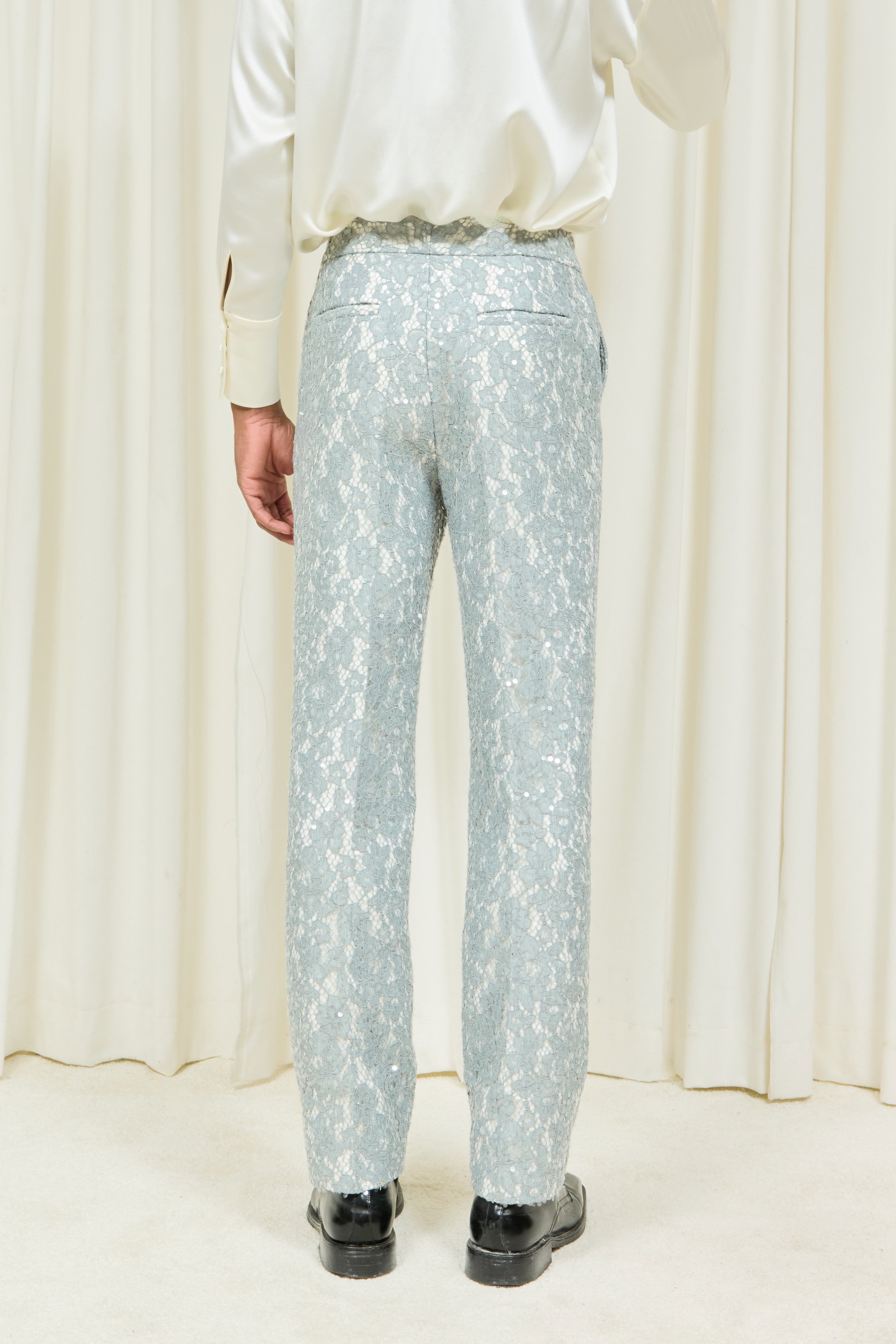 Willie Sequin Lace Trouser