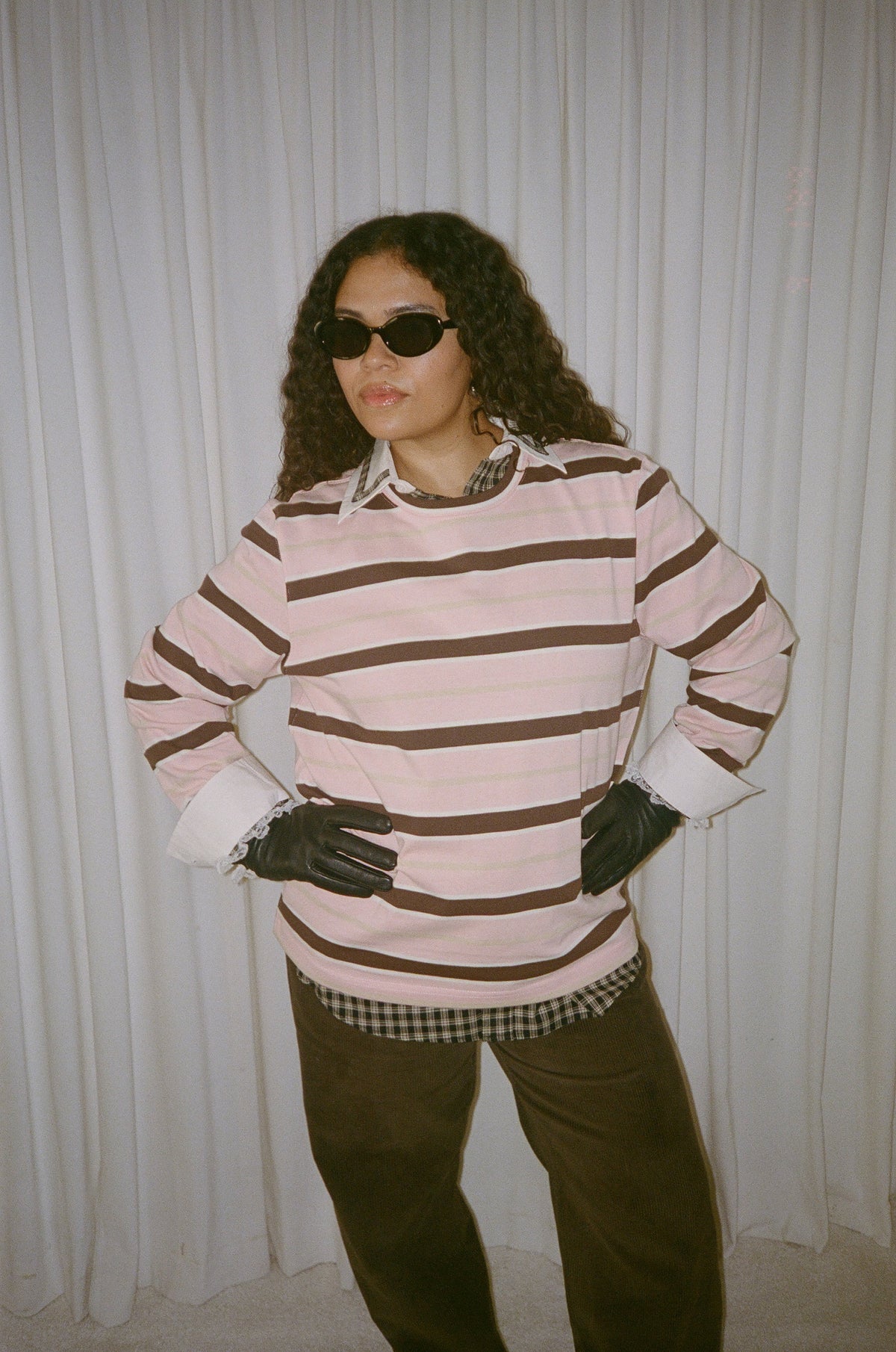 Flynn Striped Long Sleeve Tee