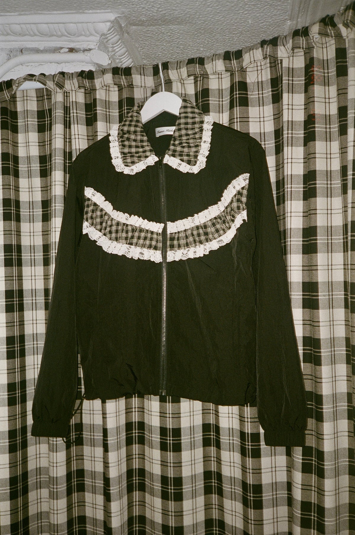 Kennedy Ruched Stripe Track Jacket