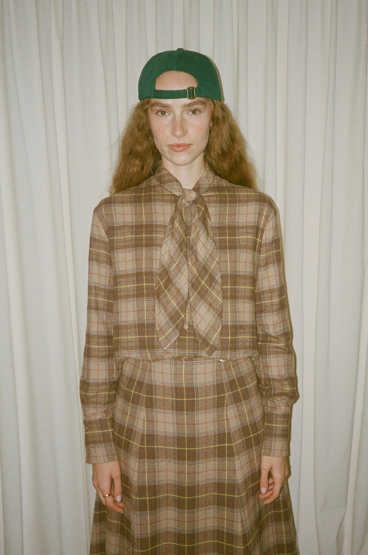 Luther Long Sleeve Flannel Tie Shirt