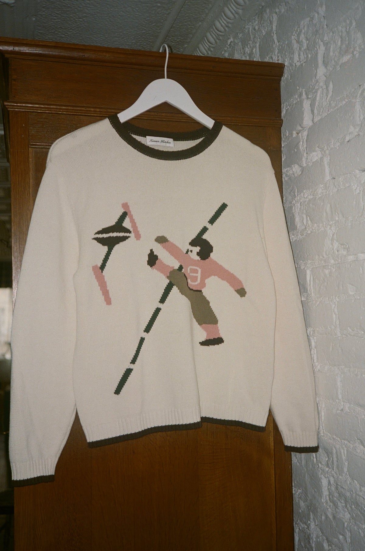 Newtie Football Intarsia Sweater