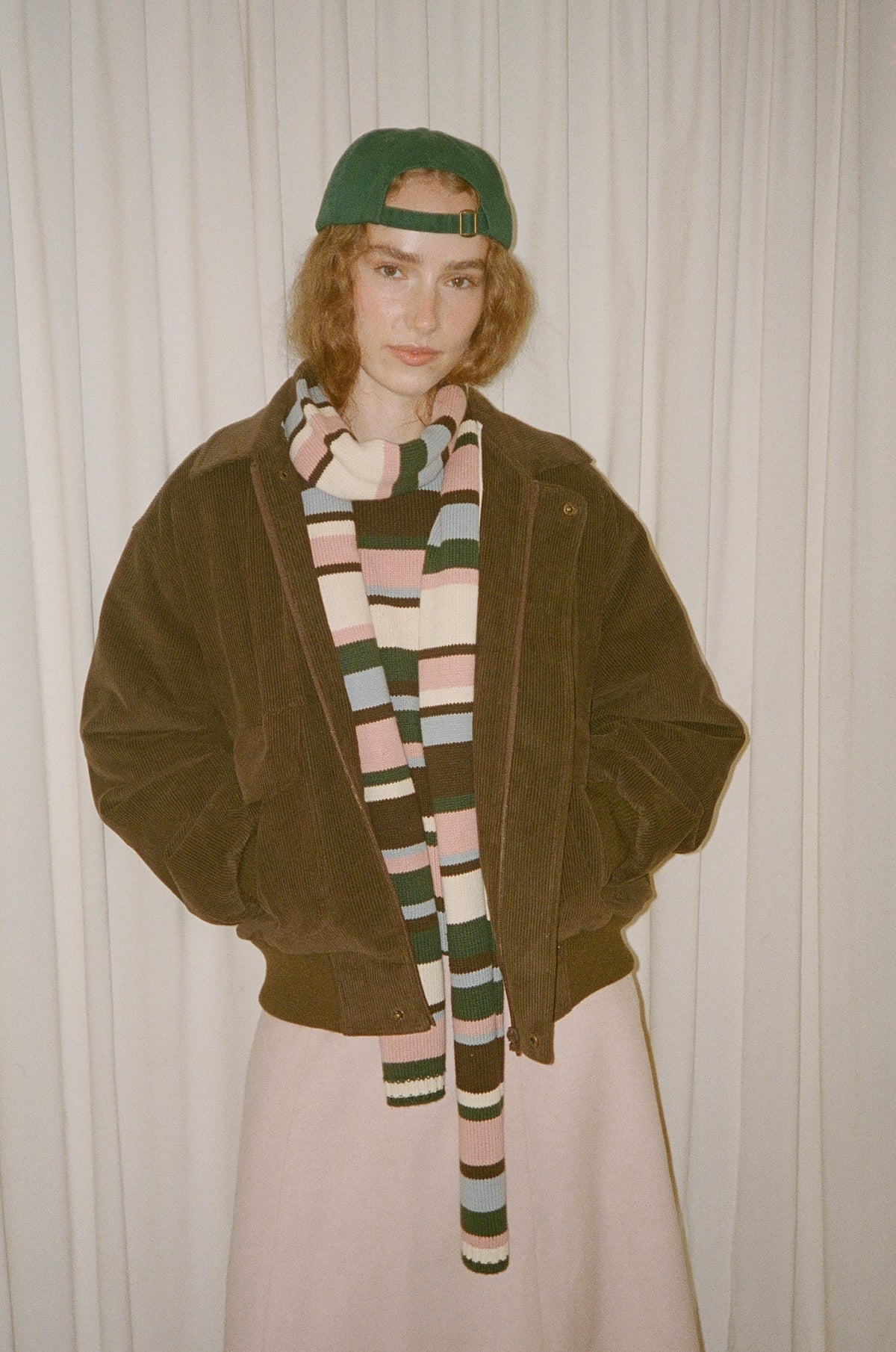 Dorian Corduroy Bomber Jacket