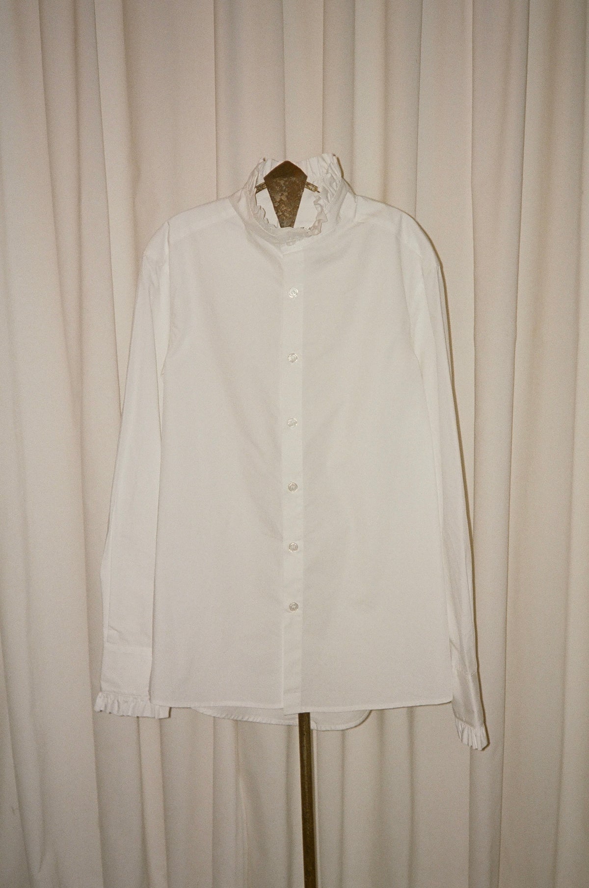 Julien Ruffle Collar Shirt