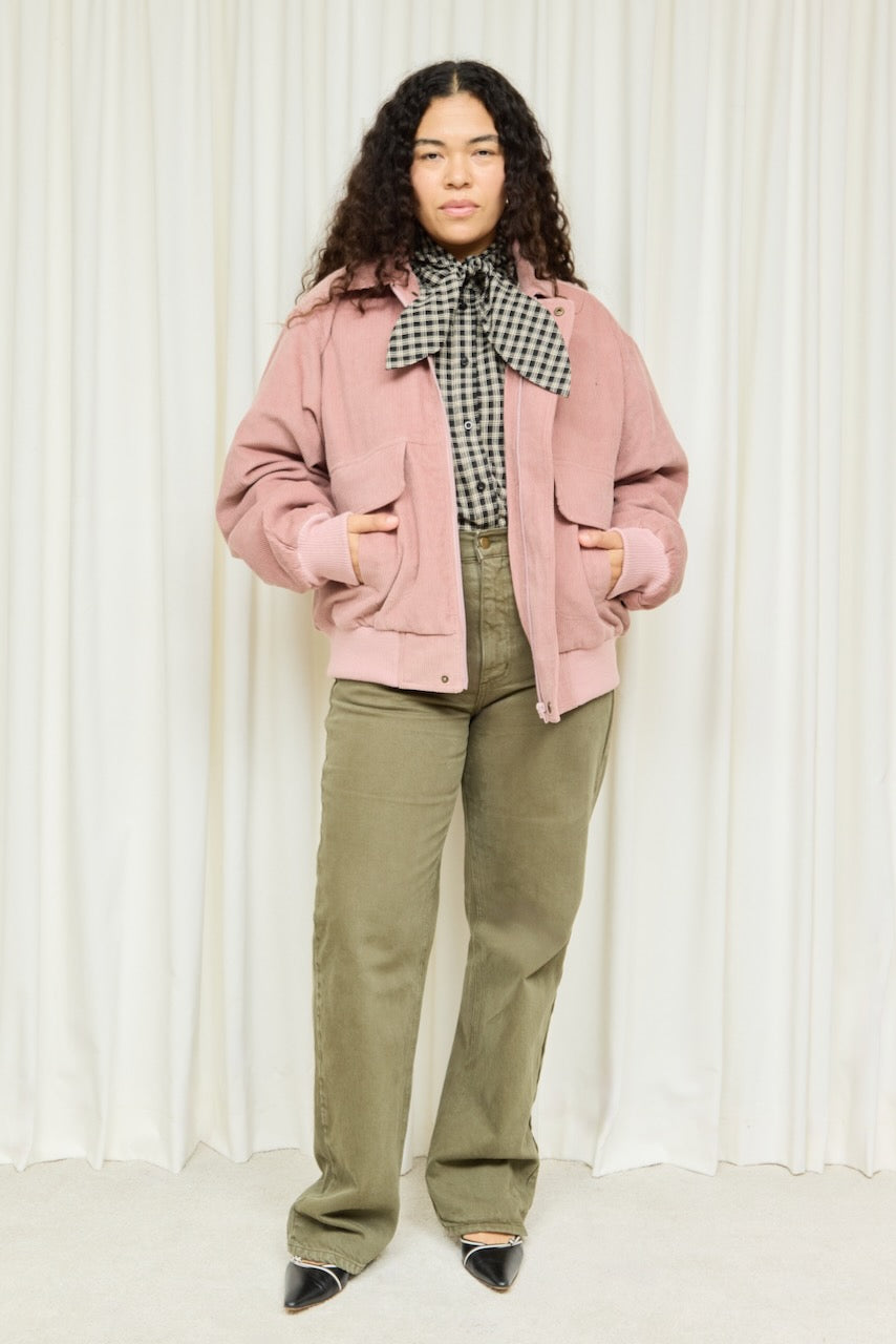 Dorian Corduroy Bomber Jacket