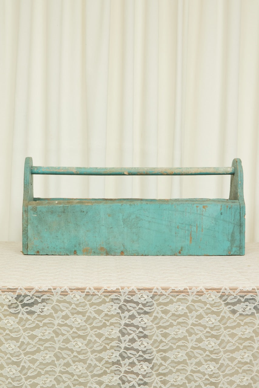 Vintage Painted Woooden Box