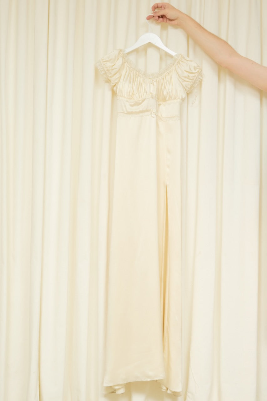 SAMPLE Darlene Off-the-Shoulder Gown S