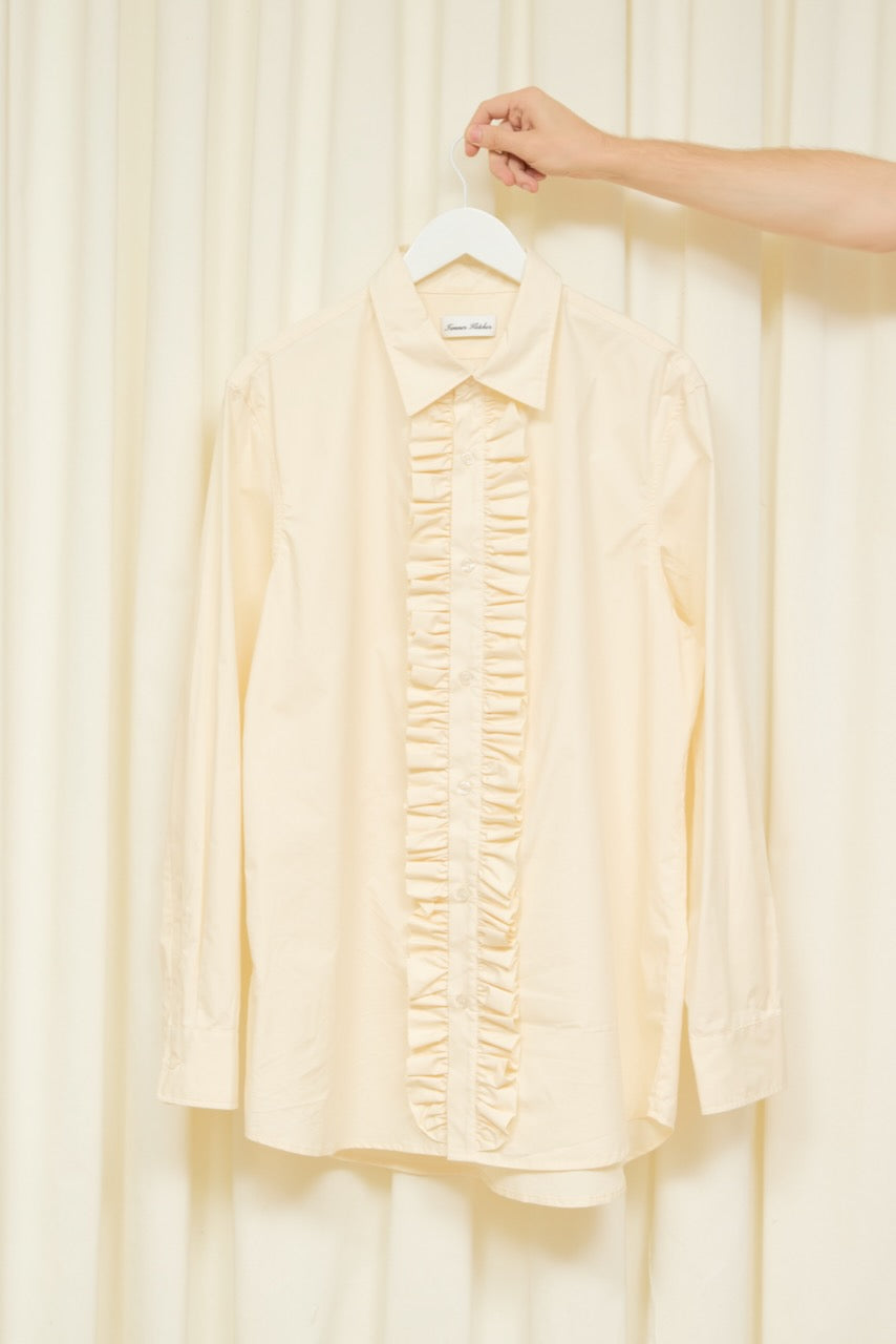 SAMPLE Freddie Ruffle Placket Tuxedo Shirt 5