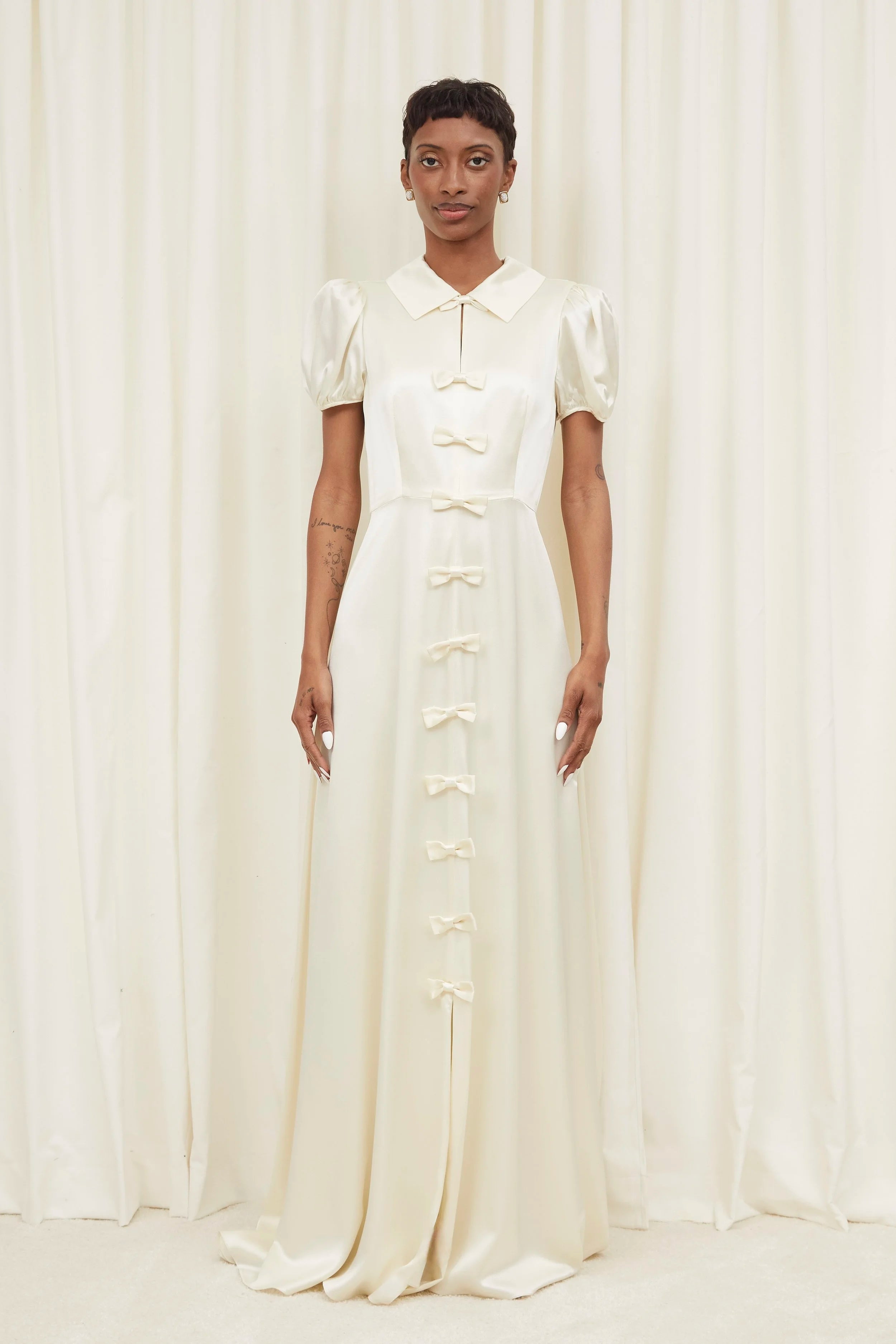 Dorris Puff Sleeve Gown
