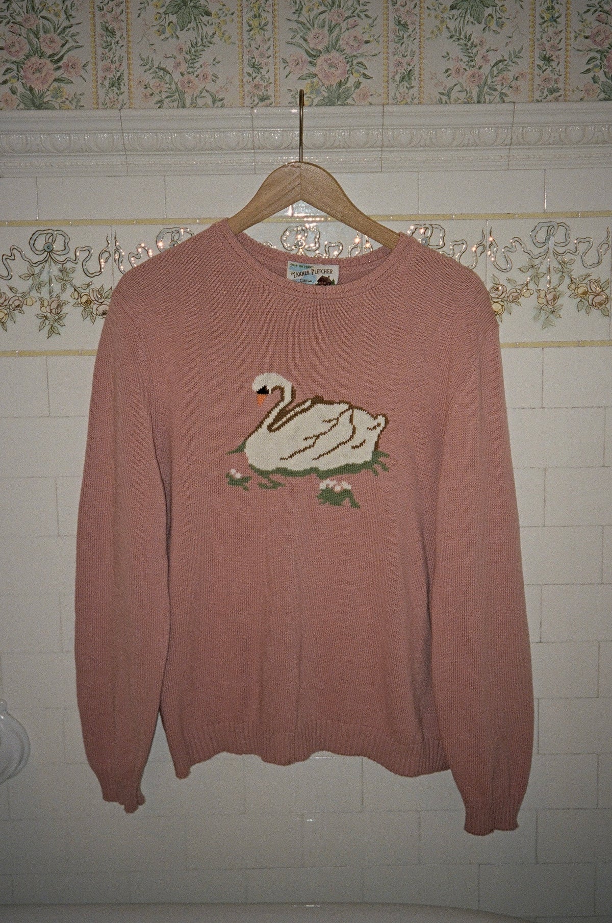 Millhouse Swan Intarsia Sweater