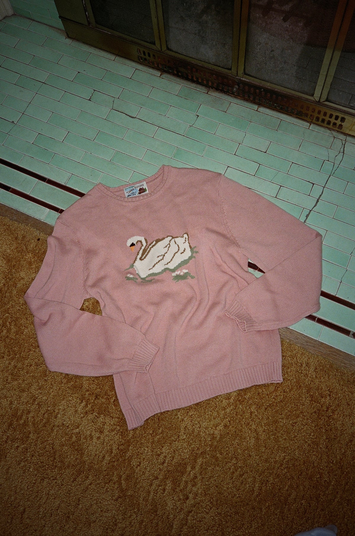Millhouse Swan Intarsia Sweater