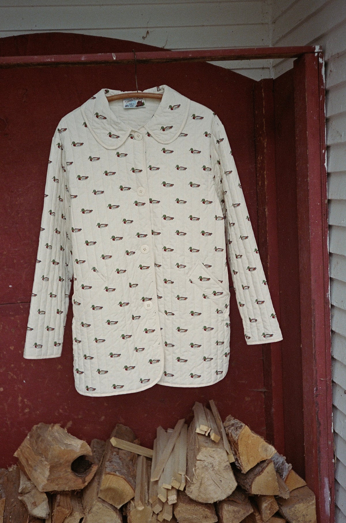 Arnie Mallard Print Quilted Jacket
