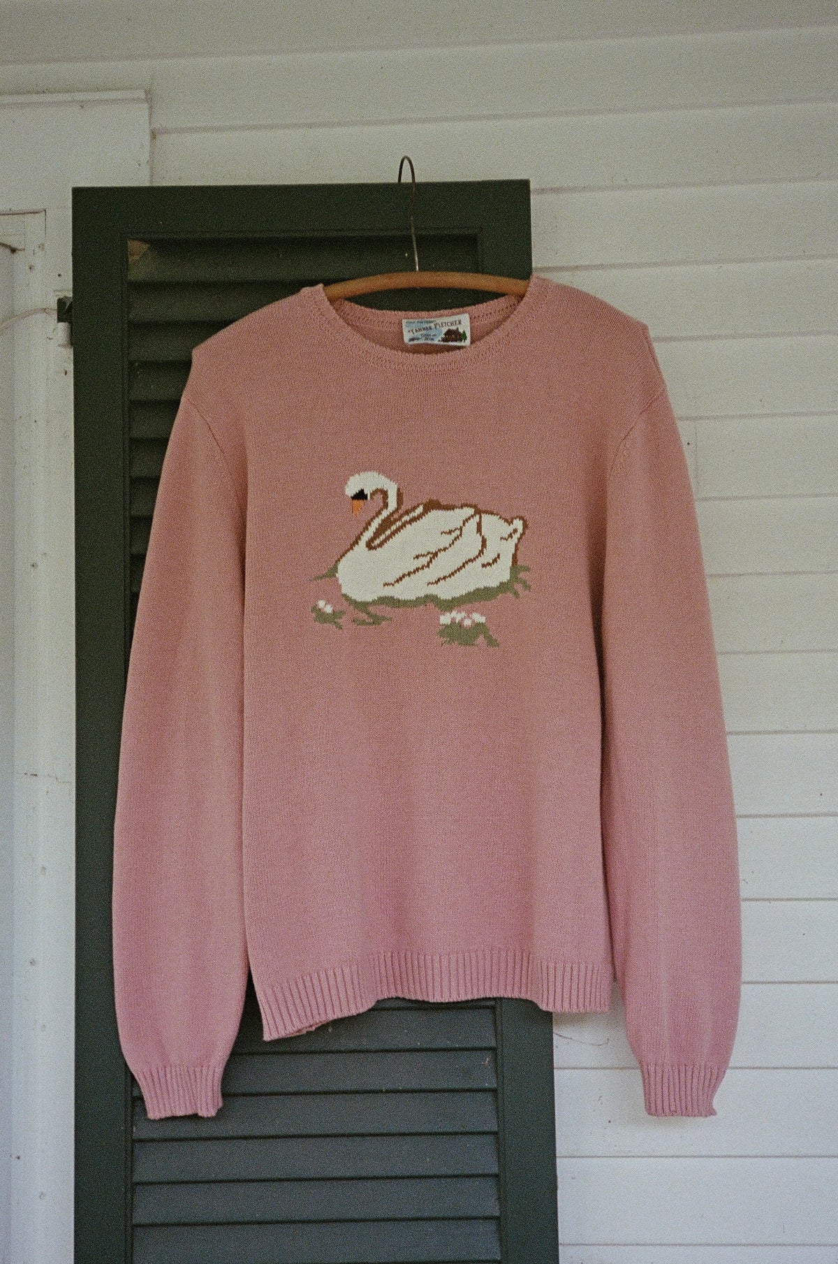 Millhouse Swan Intarsia Sweater