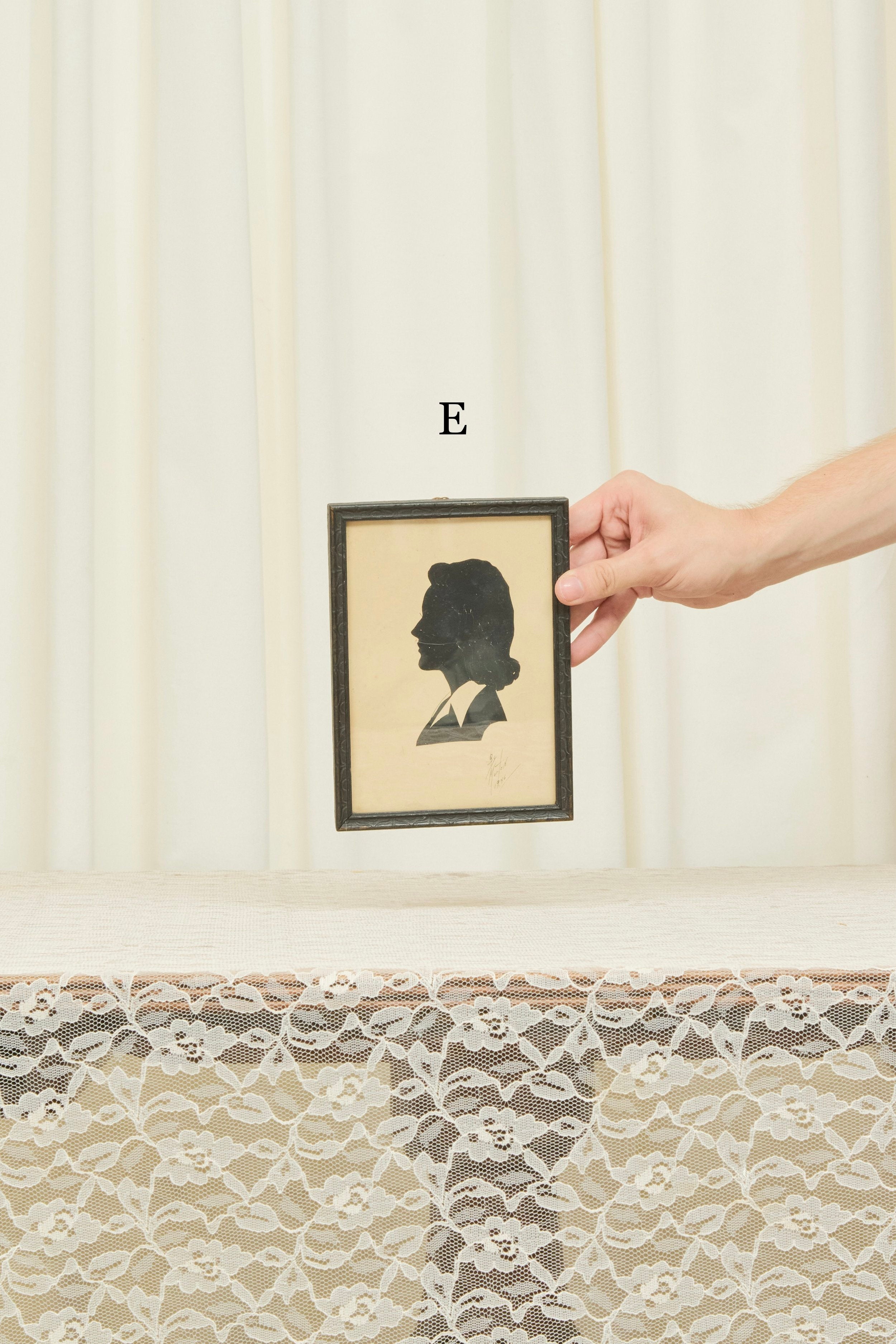 Vintage Silhouette Portraits