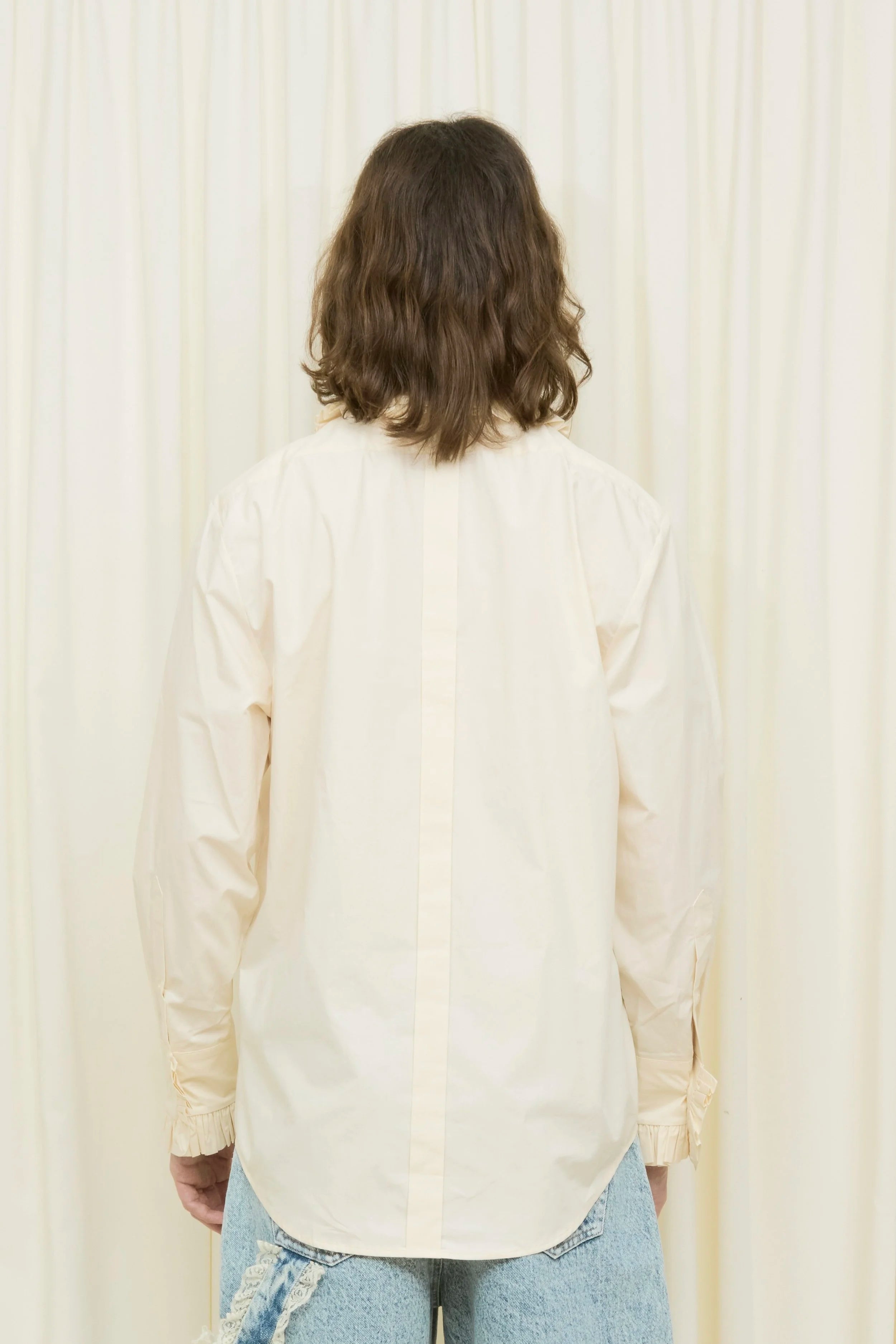 Pippa Ruffle Button Down Shirt
