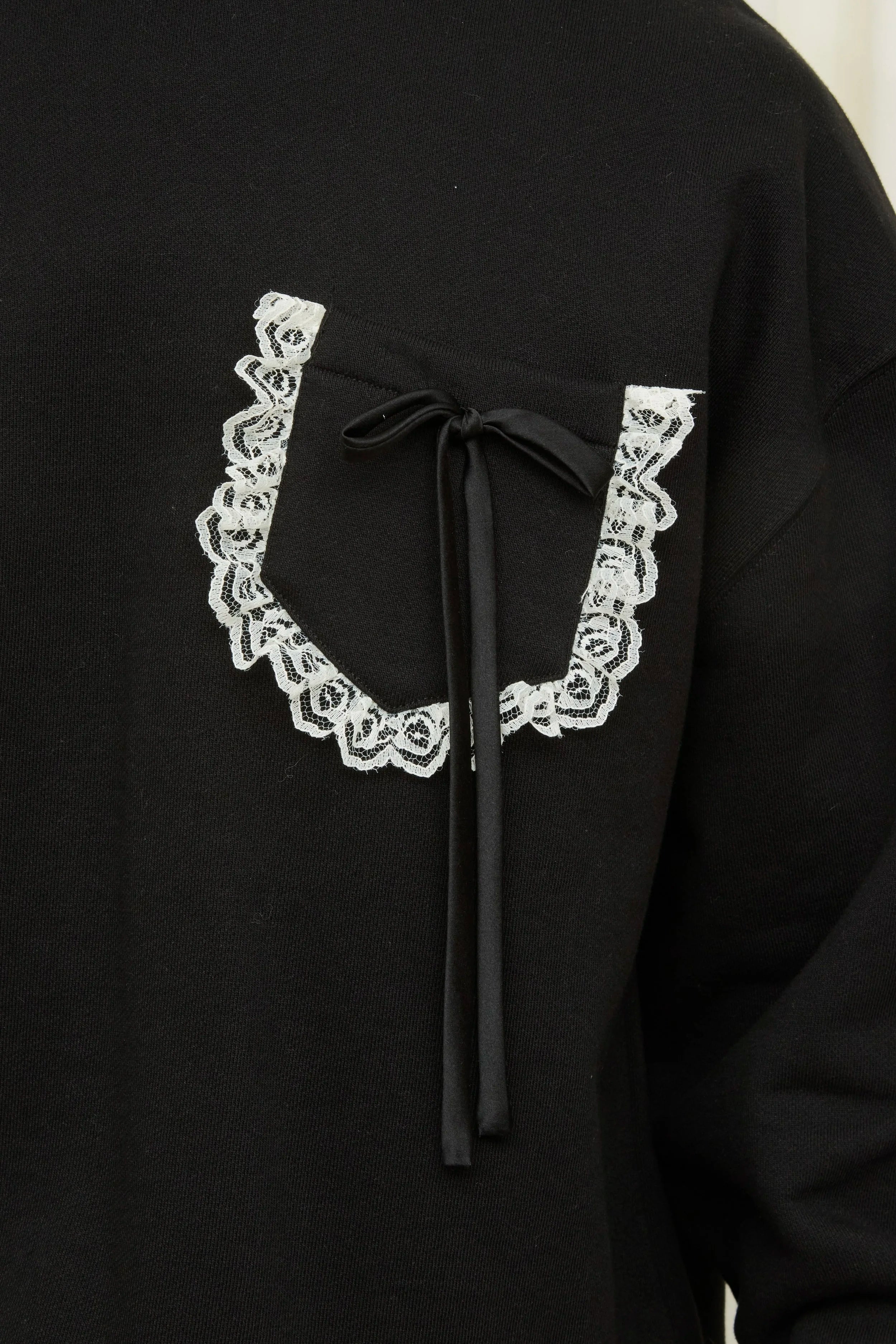 Collins Bow Pocket Sweatshirt