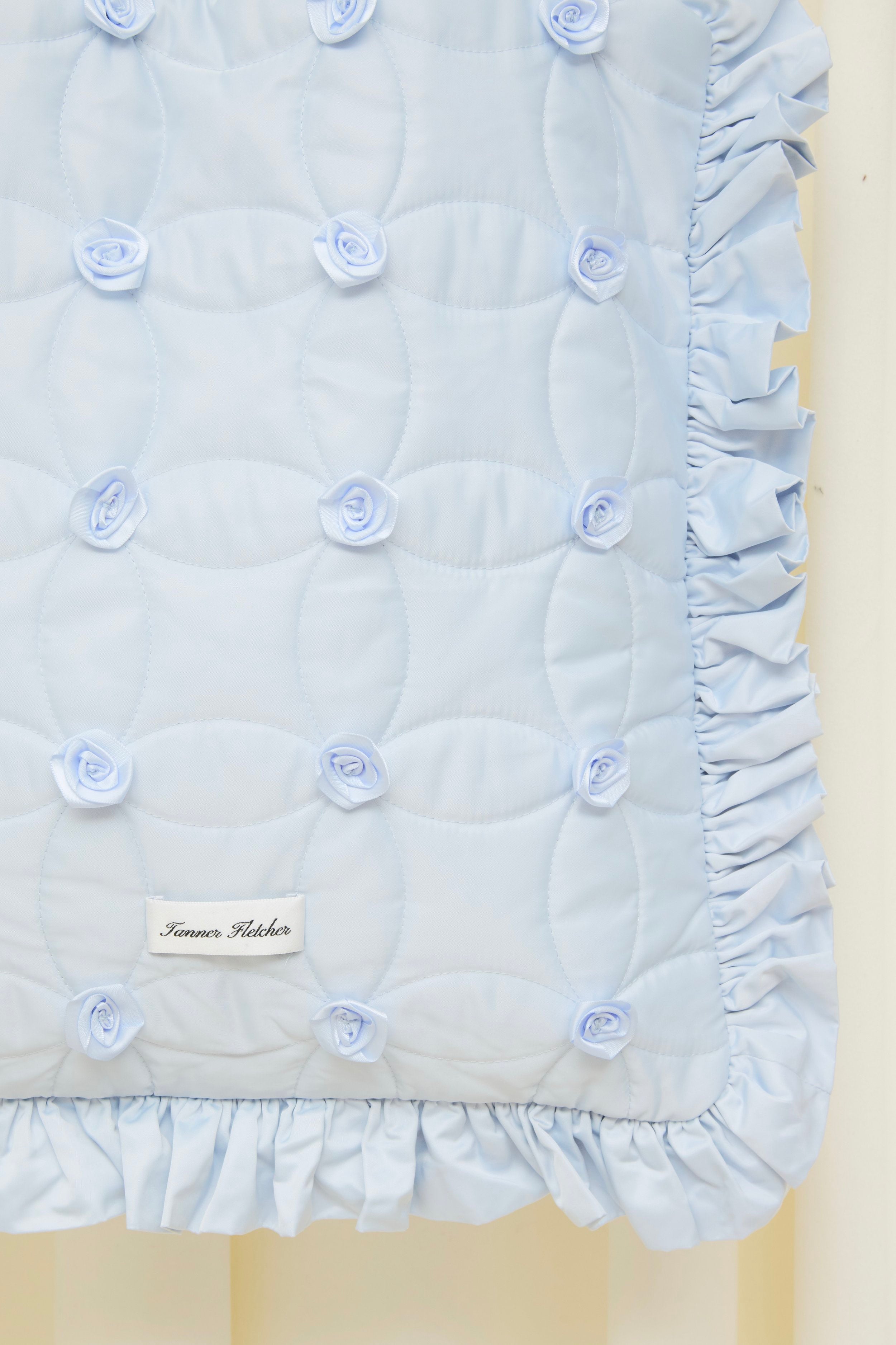 Lindy Quilted Rosette Tote