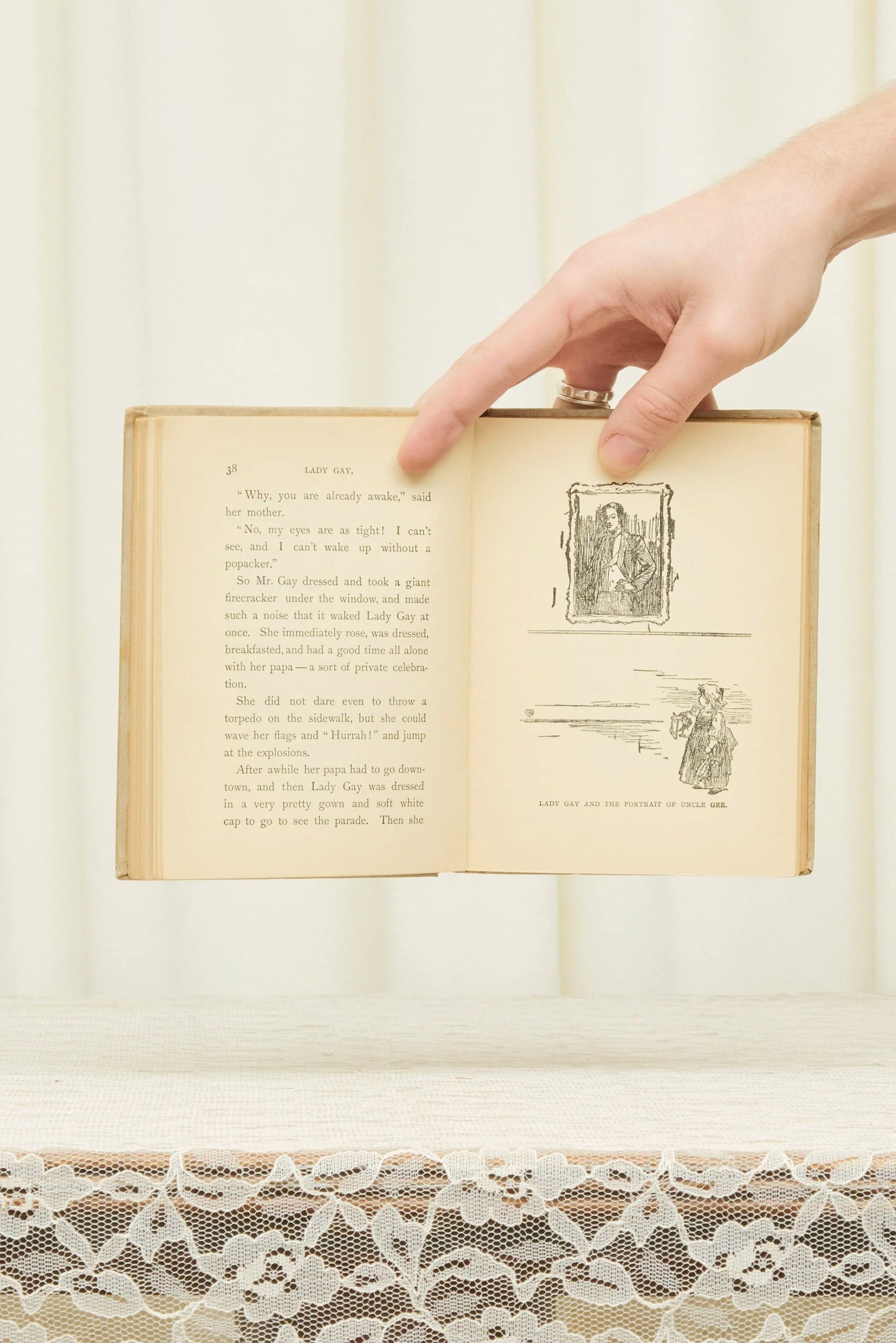Vintage "Polly of Lady Gay Cottage" Book (1913)