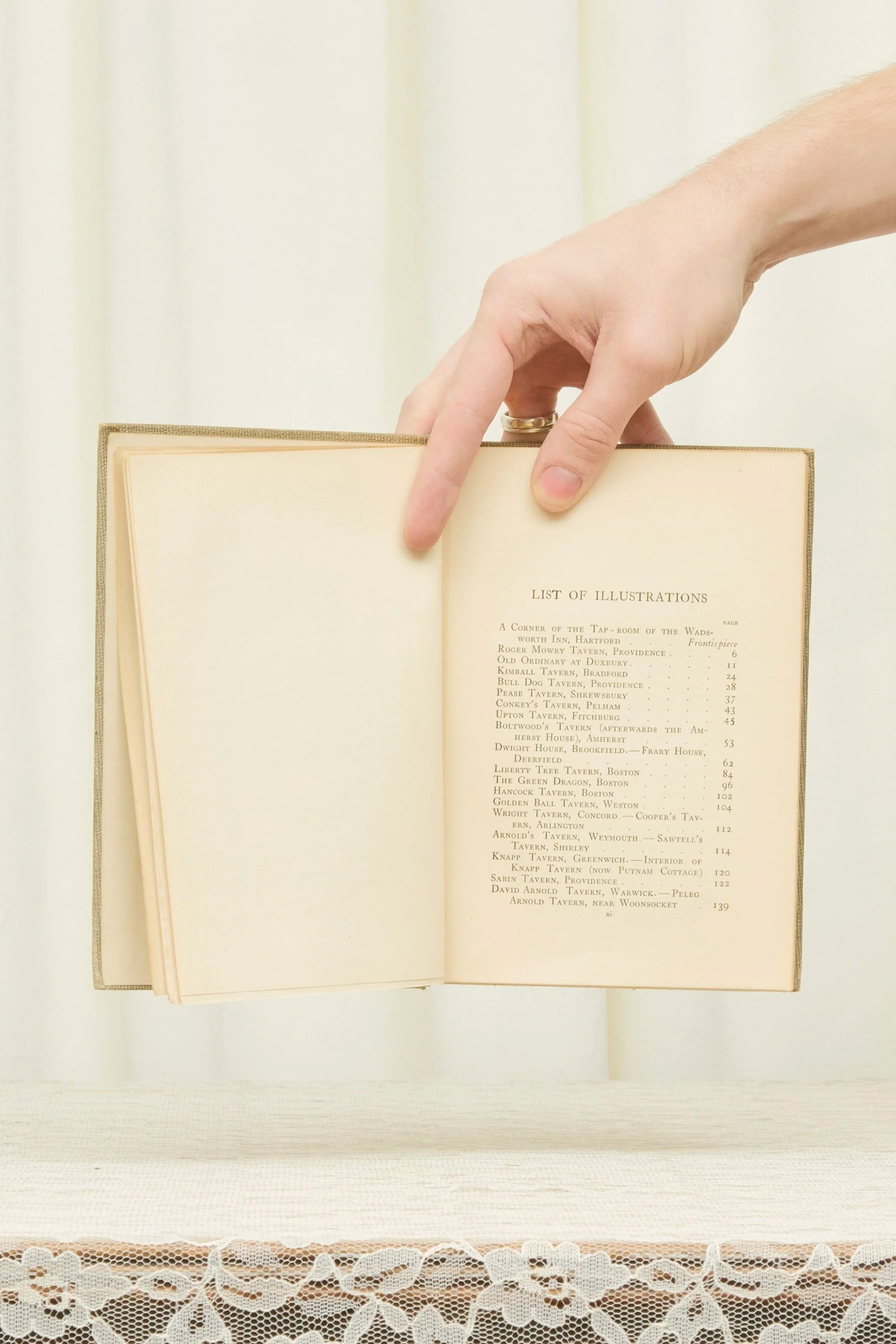 Antique Little Pilgrimage's Among New England Inn's Book (1907)