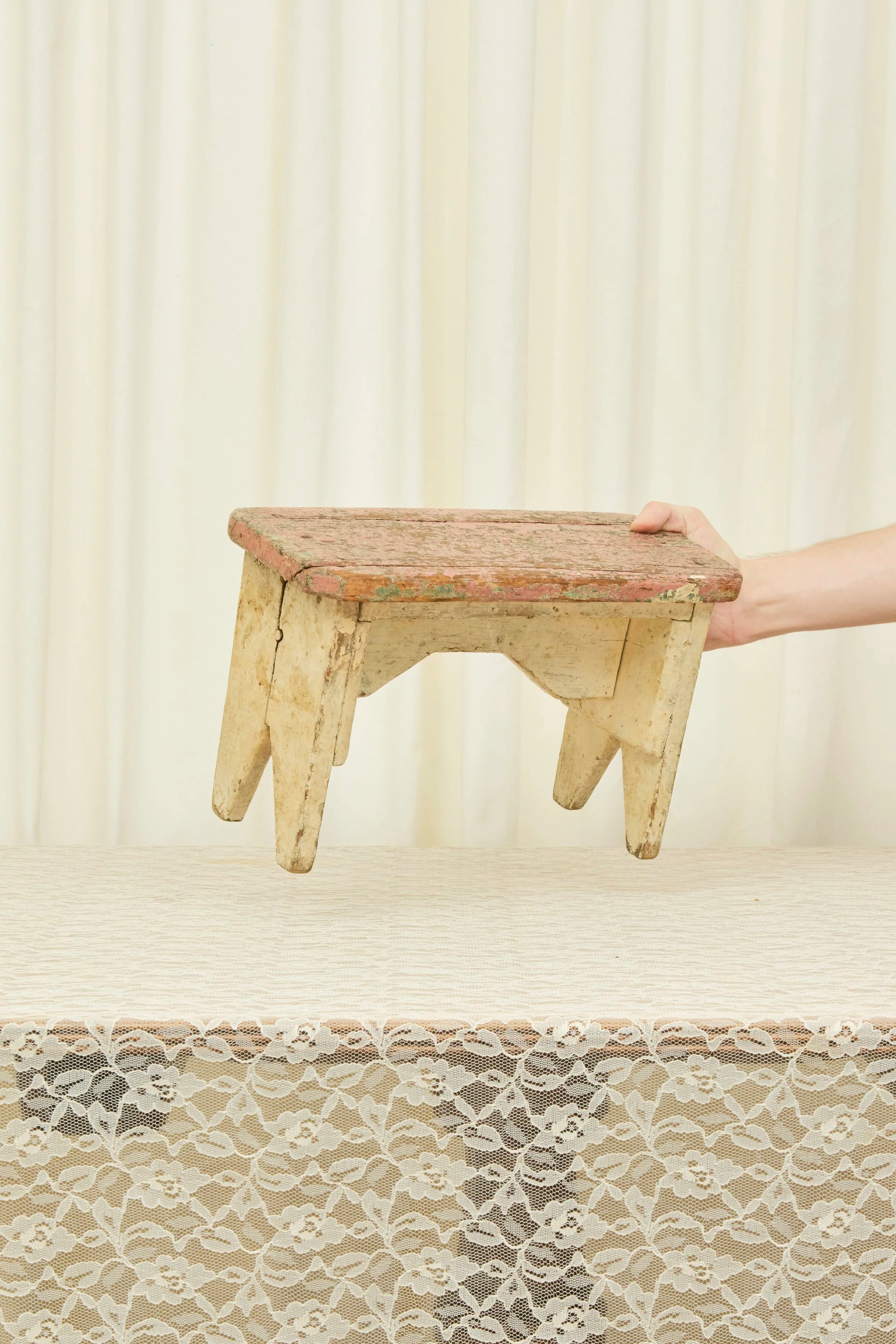 Antique Primitive Stool